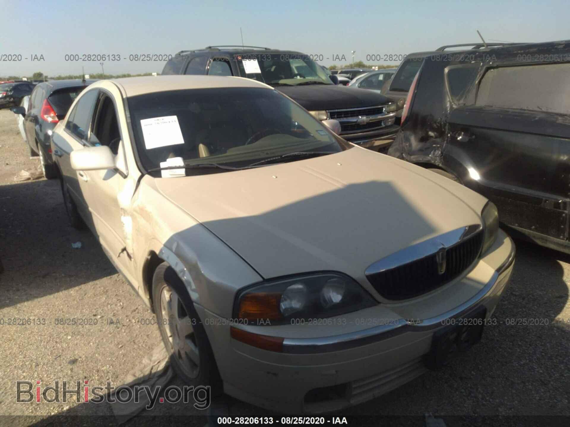 Фотография 1LNHM86SX2Y681508 - LINCOLN LS 2002