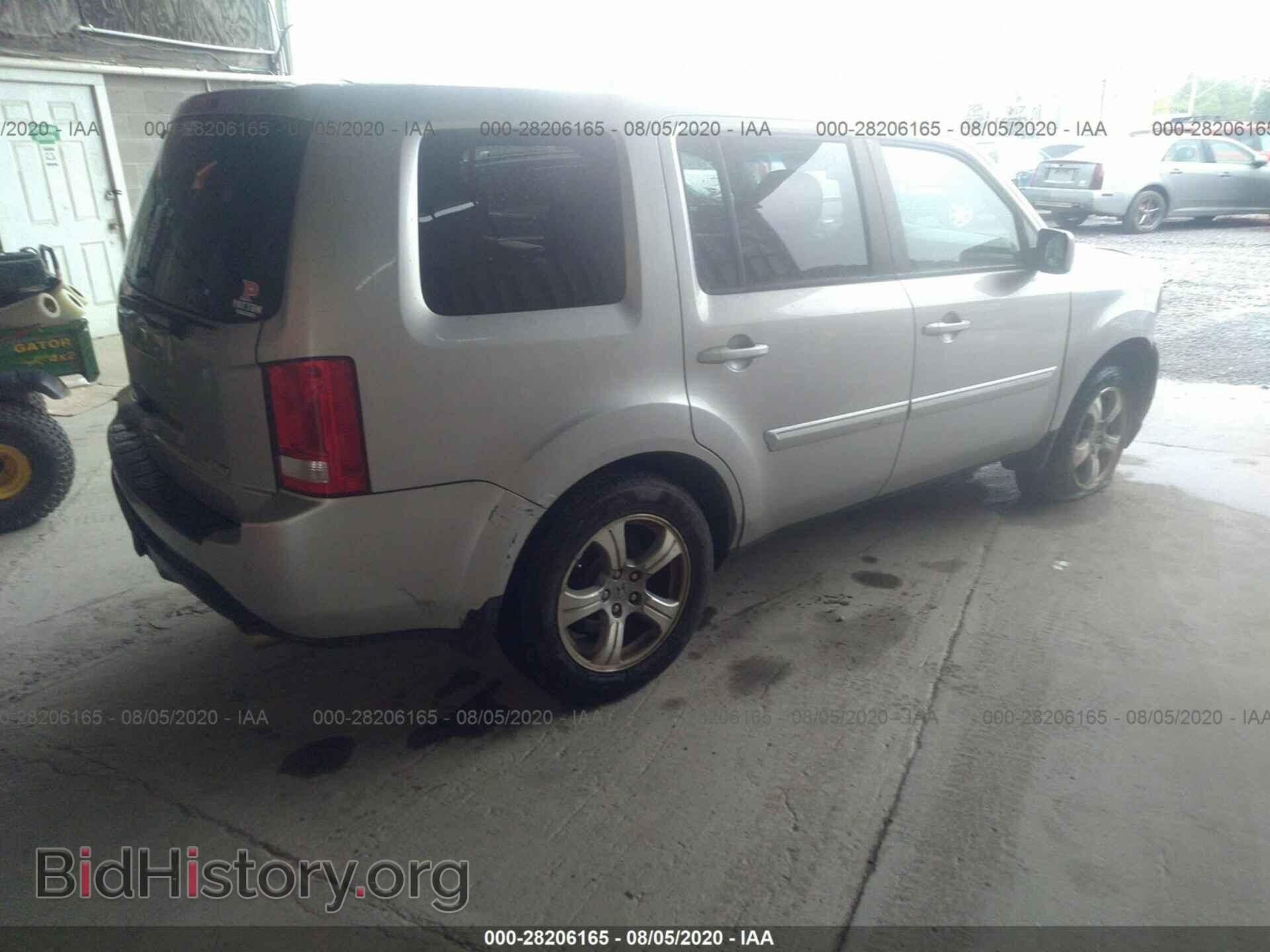 2012 HONDA PILOT - VIN: 5FNYF4H51CB001382 - Фото 4