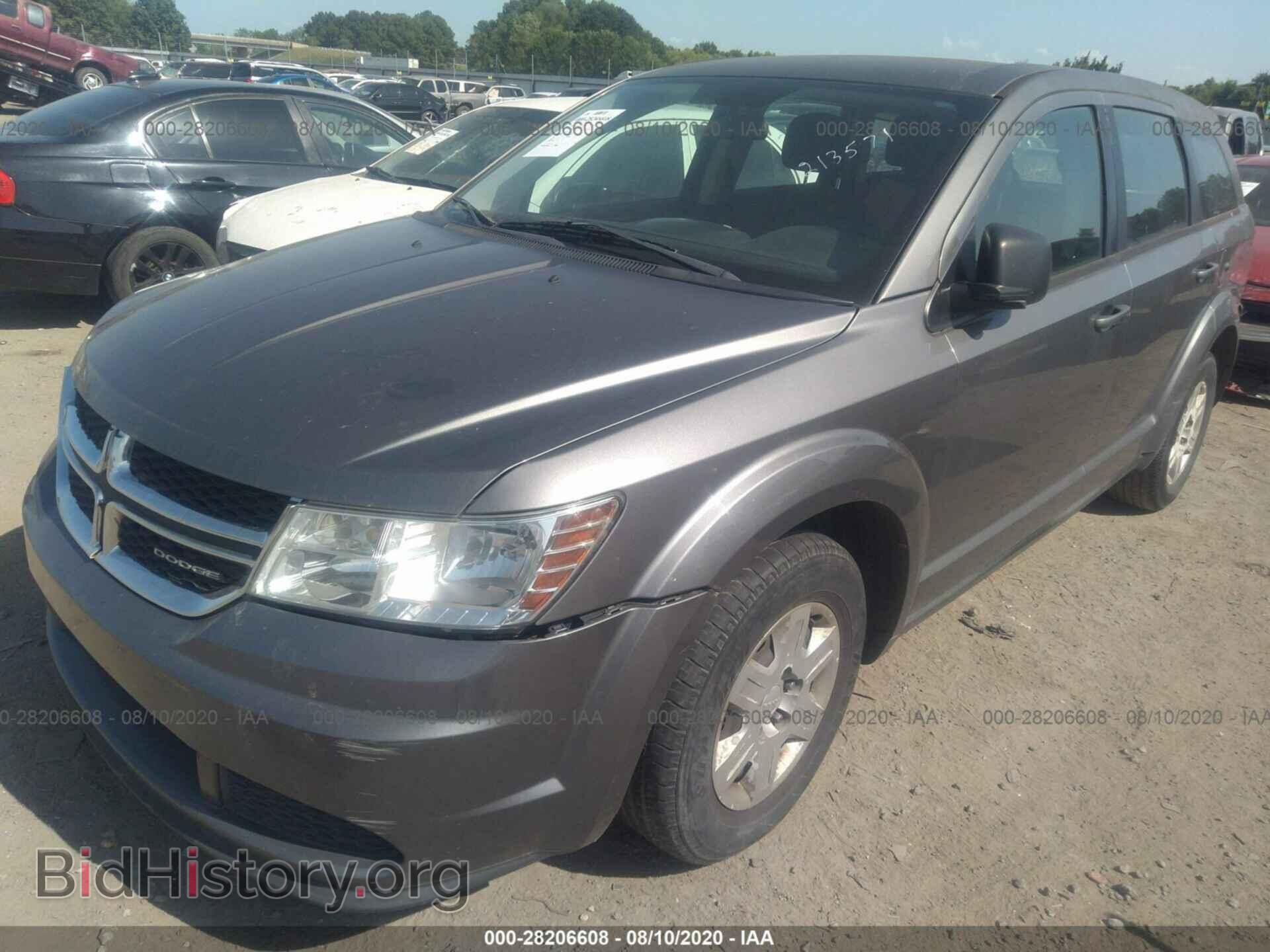 2012 DODGE JOURNEY - VIN: 3C4PDCAB5CT213571 - Фото 2