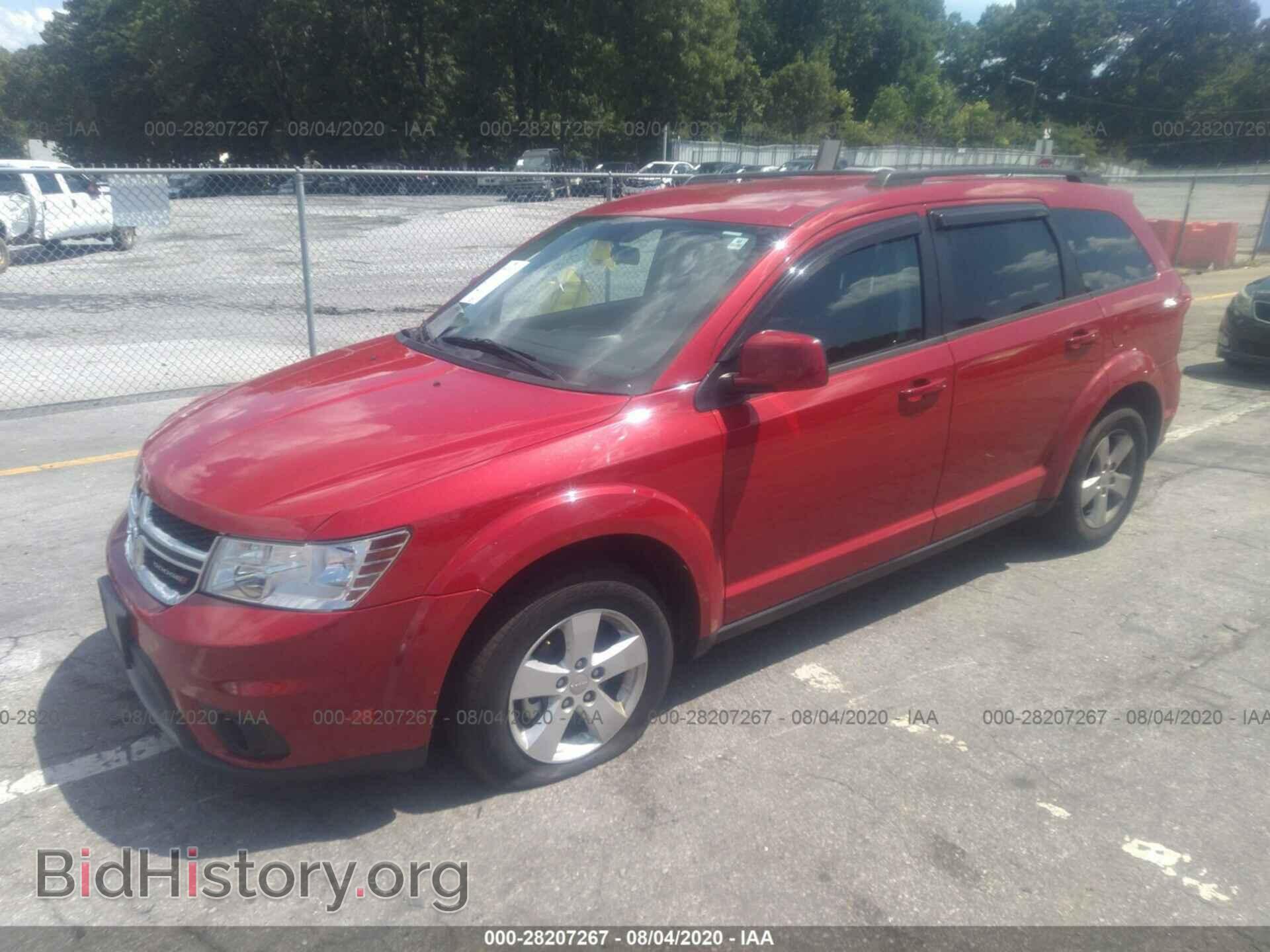 2012 DODGE JOURNEY - VIN: 3C4PDCBG9CT290793 - Фото 2