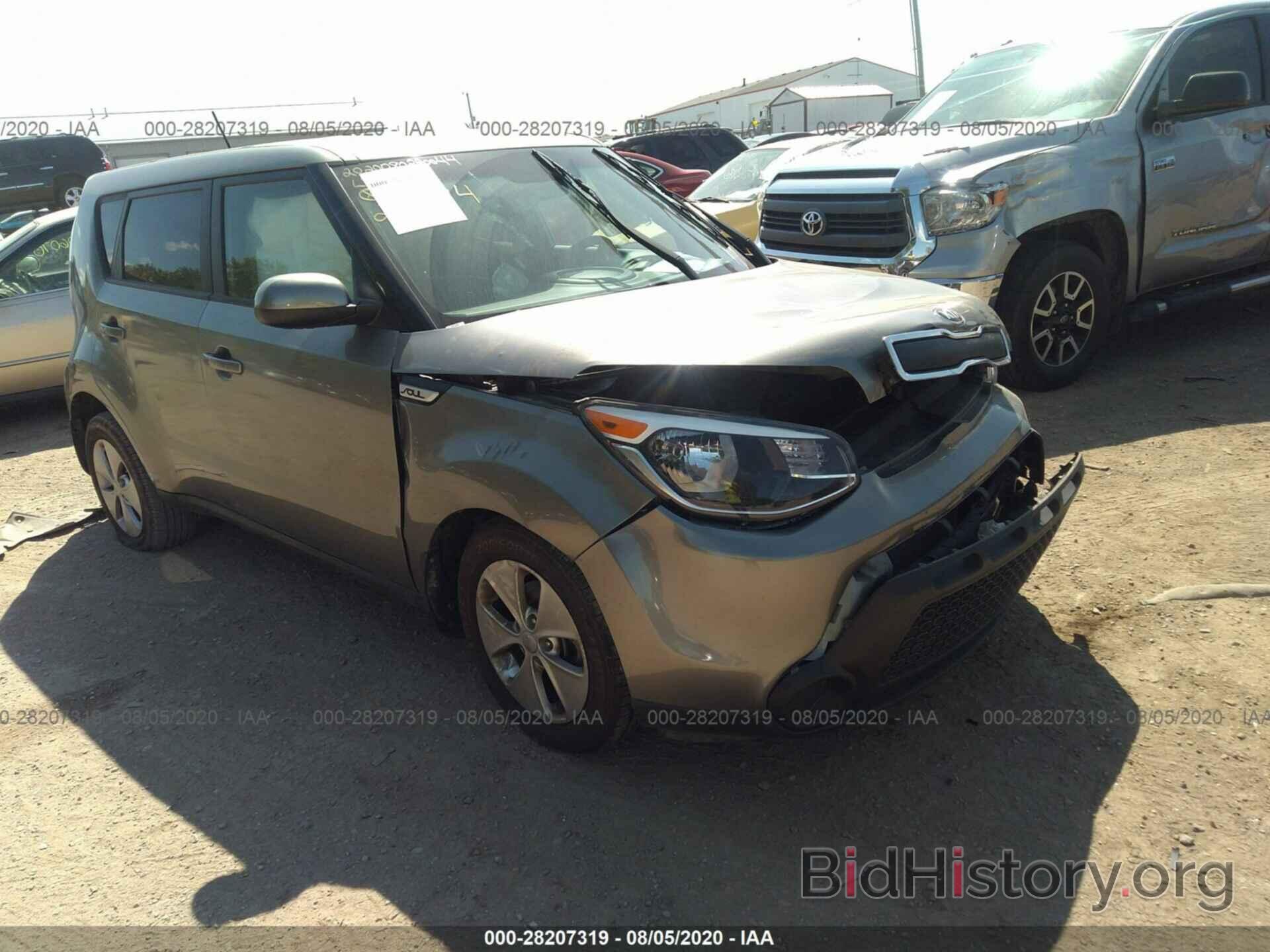 Photo KNDJN2A22G7257194 - KIA SOUL 2016