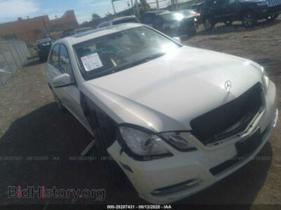 2012 Mercedes-Benz E-CLASS E 350, white — VIN WDDHF8JB6CA600526, IAAI