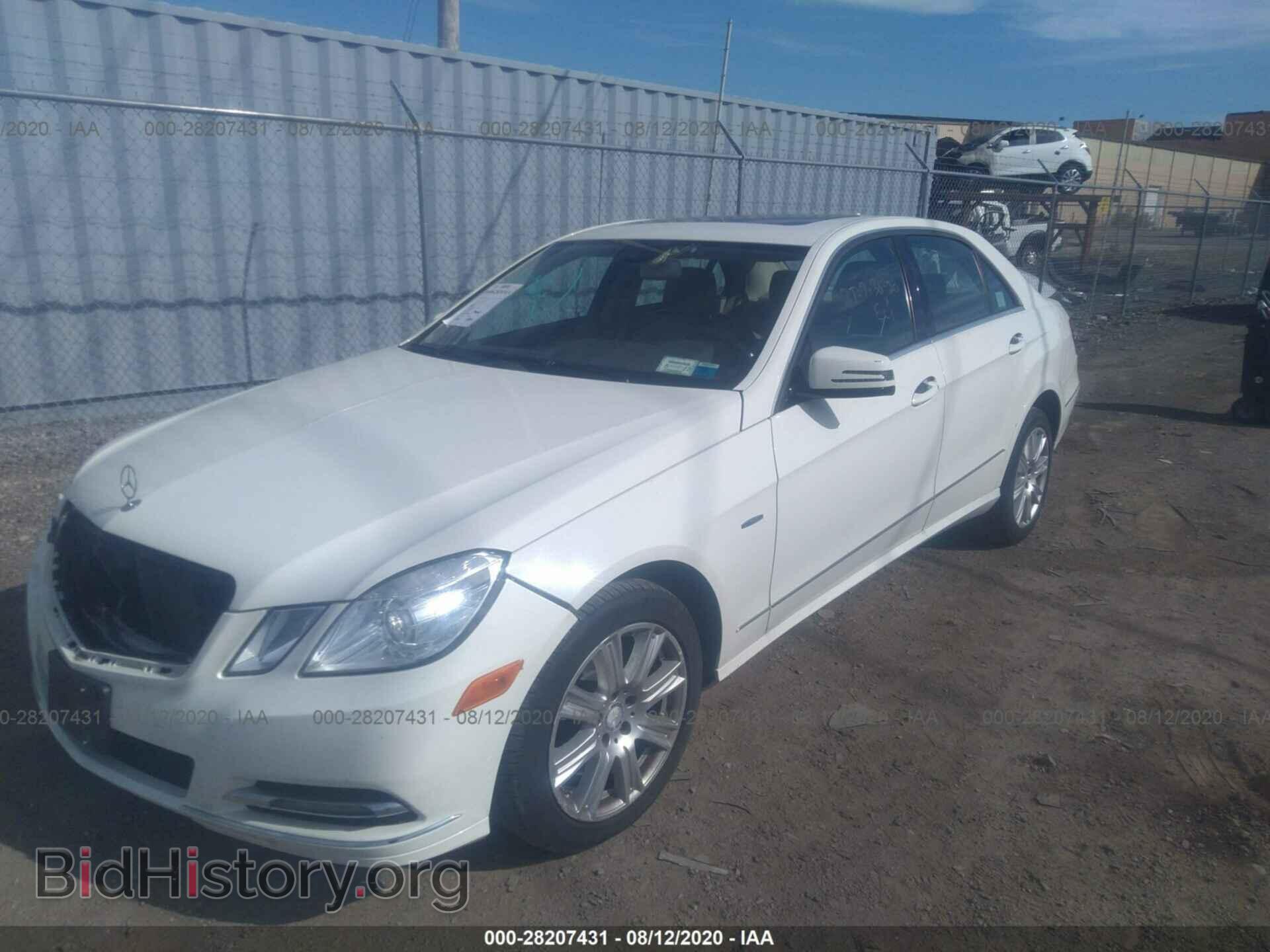 2012 MERCEDES-BENZ E-CLASS - VIN: WDDHF8JB6CA600526 - Фото 2
