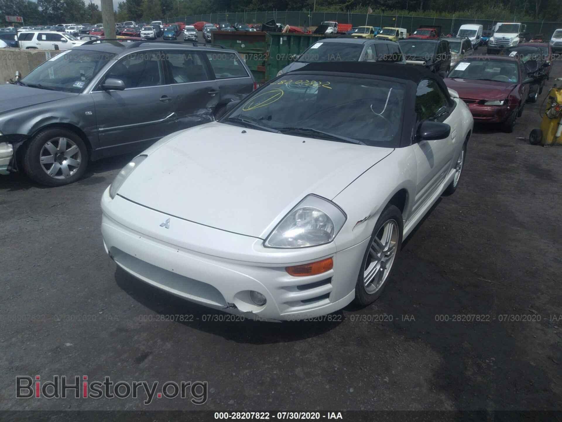 2003 MITSUBISHI ECLIPSE - VIN: 4A3AE55H03E185379 - Фото 6