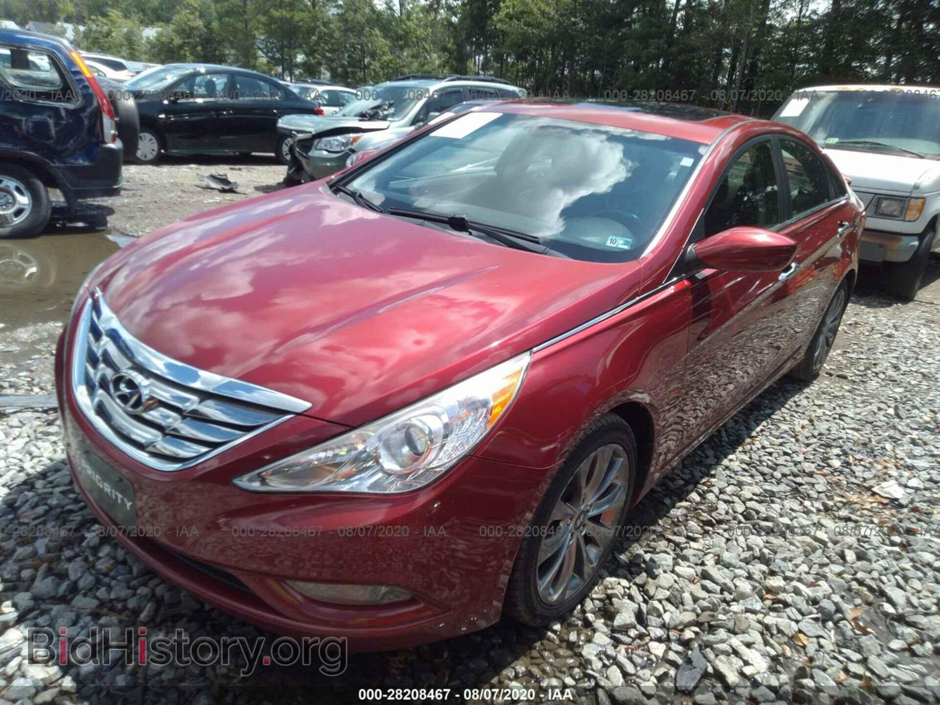 2012 HYUNDAI SONATA - VIN: 5NPEC4AC5CH373720 - Фото 2
