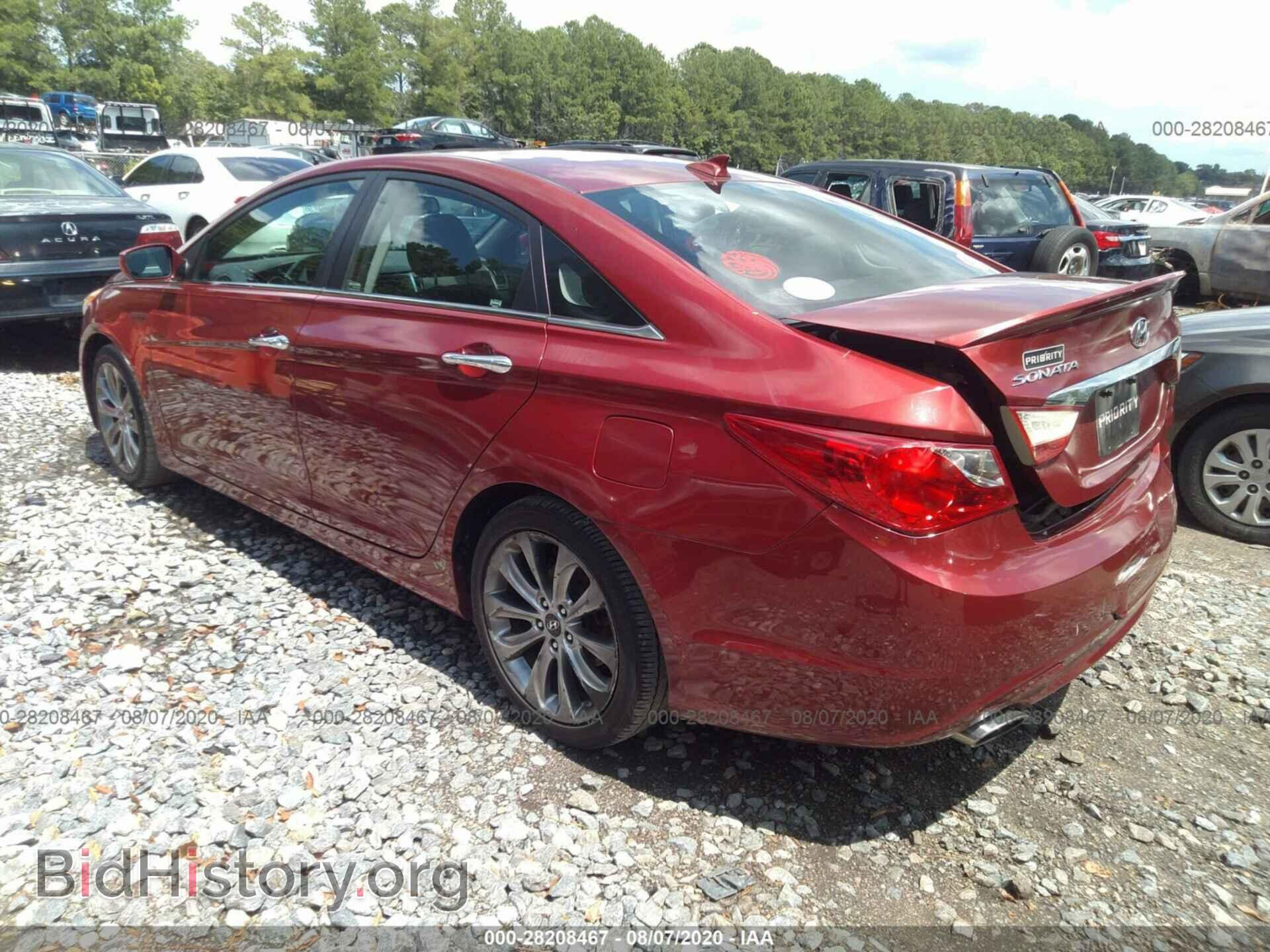 2012 HYUNDAI SONATA - VIN: 5NPEC4AC5CH373720 - Фото 3