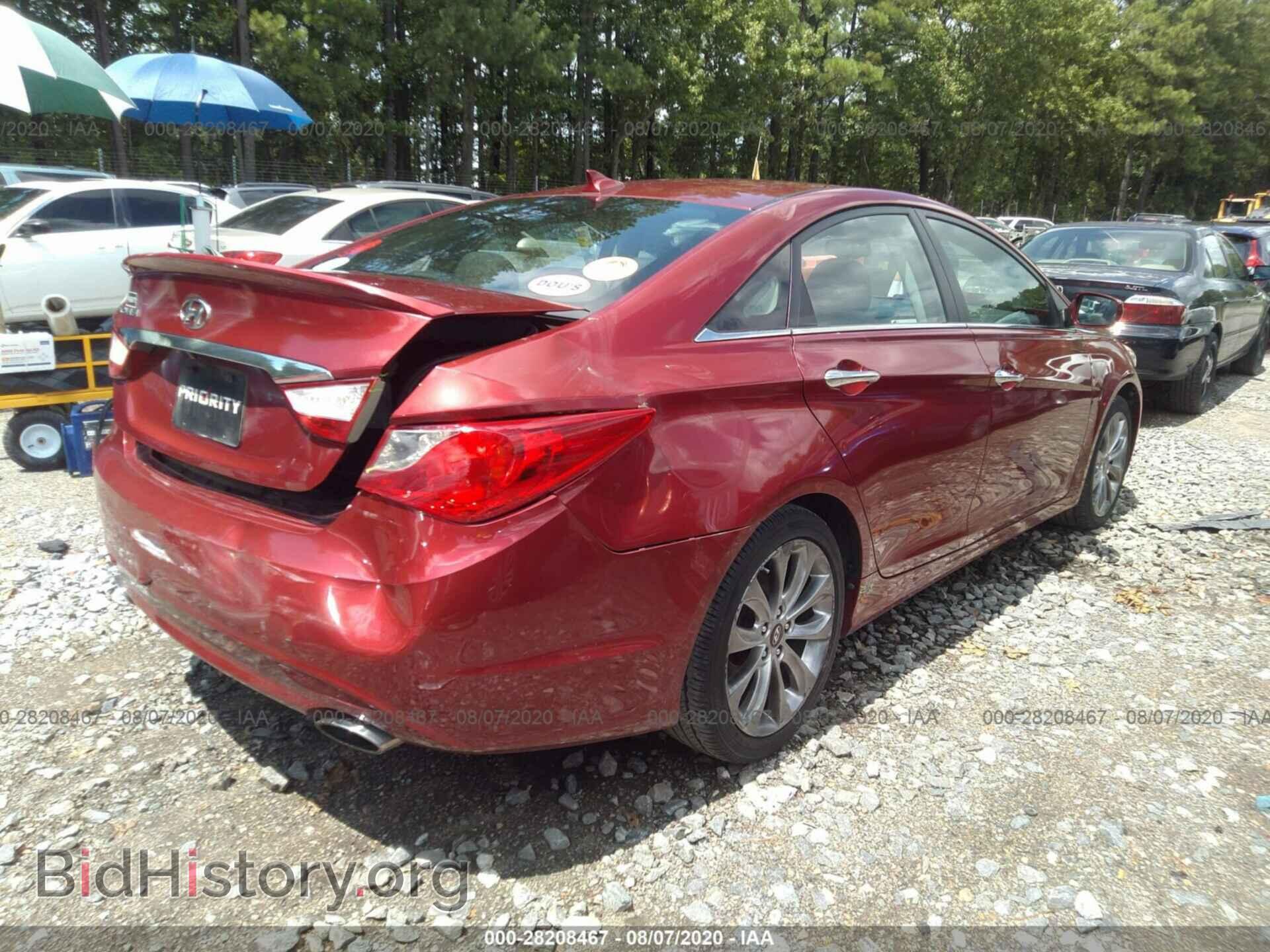 2012 HYUNDAI SONATA - VIN: 5NPEC4AC5CH373720 - Фото 4
