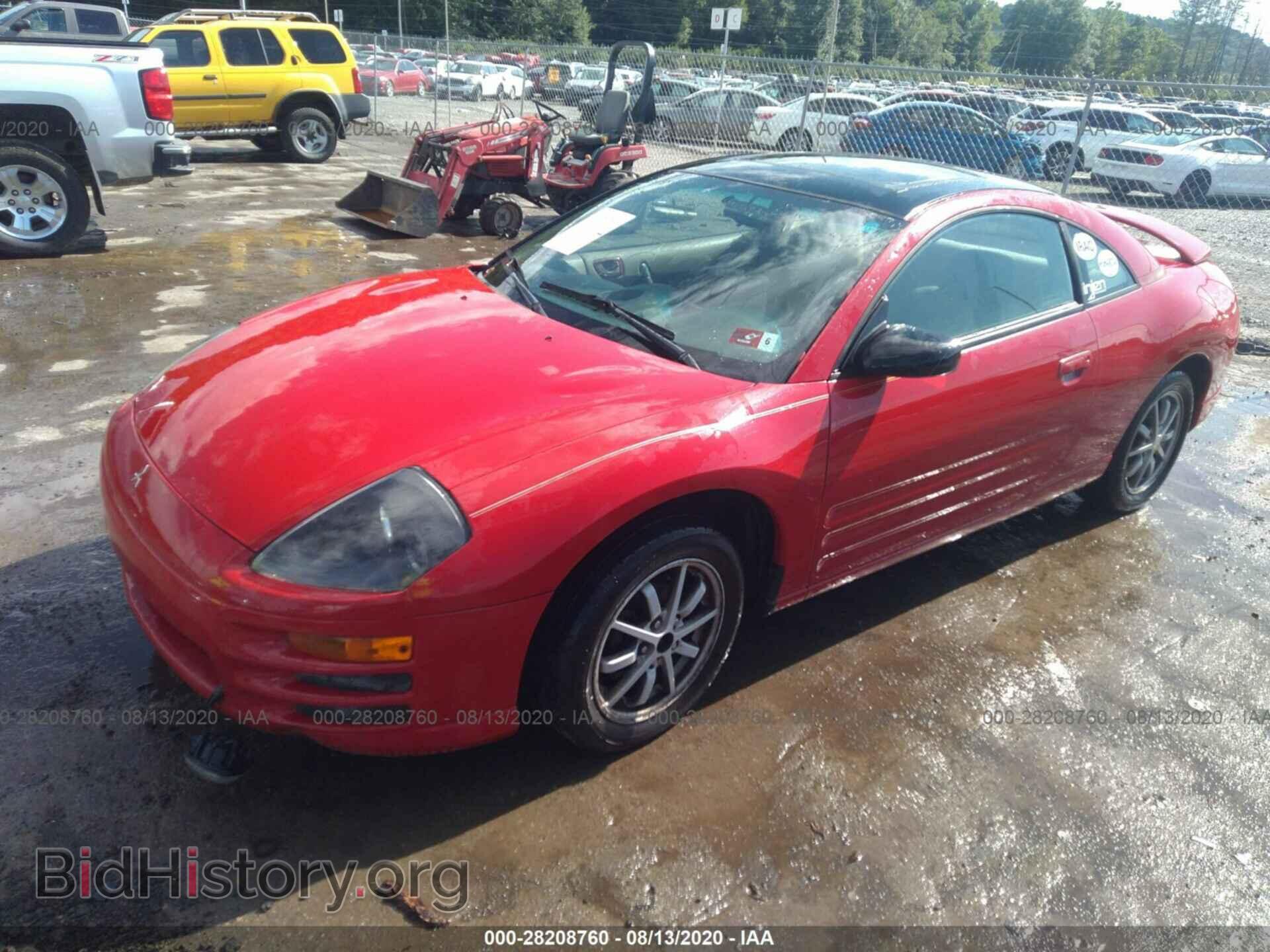 2000 MITSUBISHI ECLIPSE - VIN: 4A3AC44G0YE078784 - Фото 2