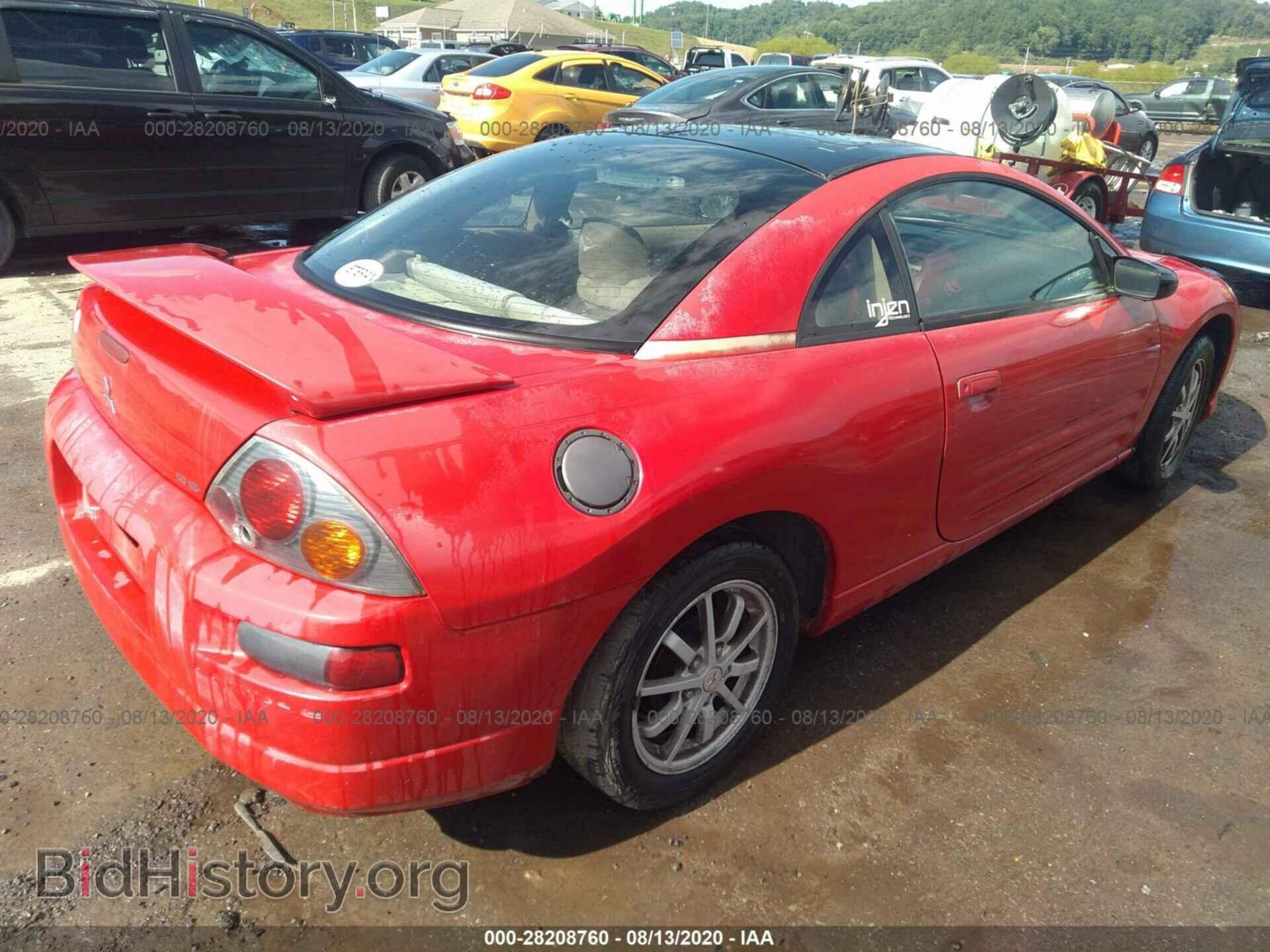 2000 MITSUBISHI ECLIPSE - VIN: 4A3AC44G0YE078784 - Фото 4