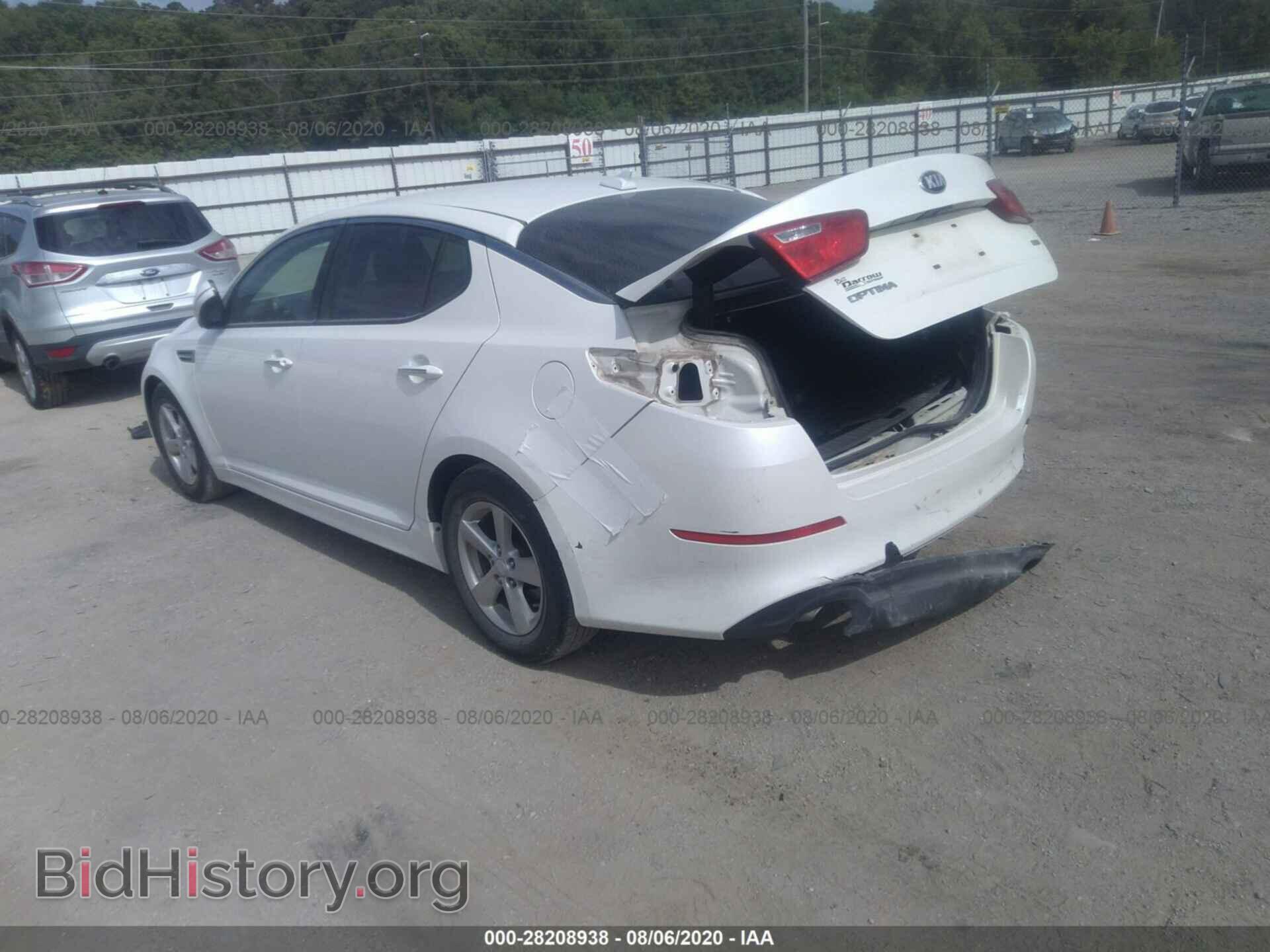 2014 KIA OPTIMA - VIN: KNAGM4A75E5460722 - Фото 3