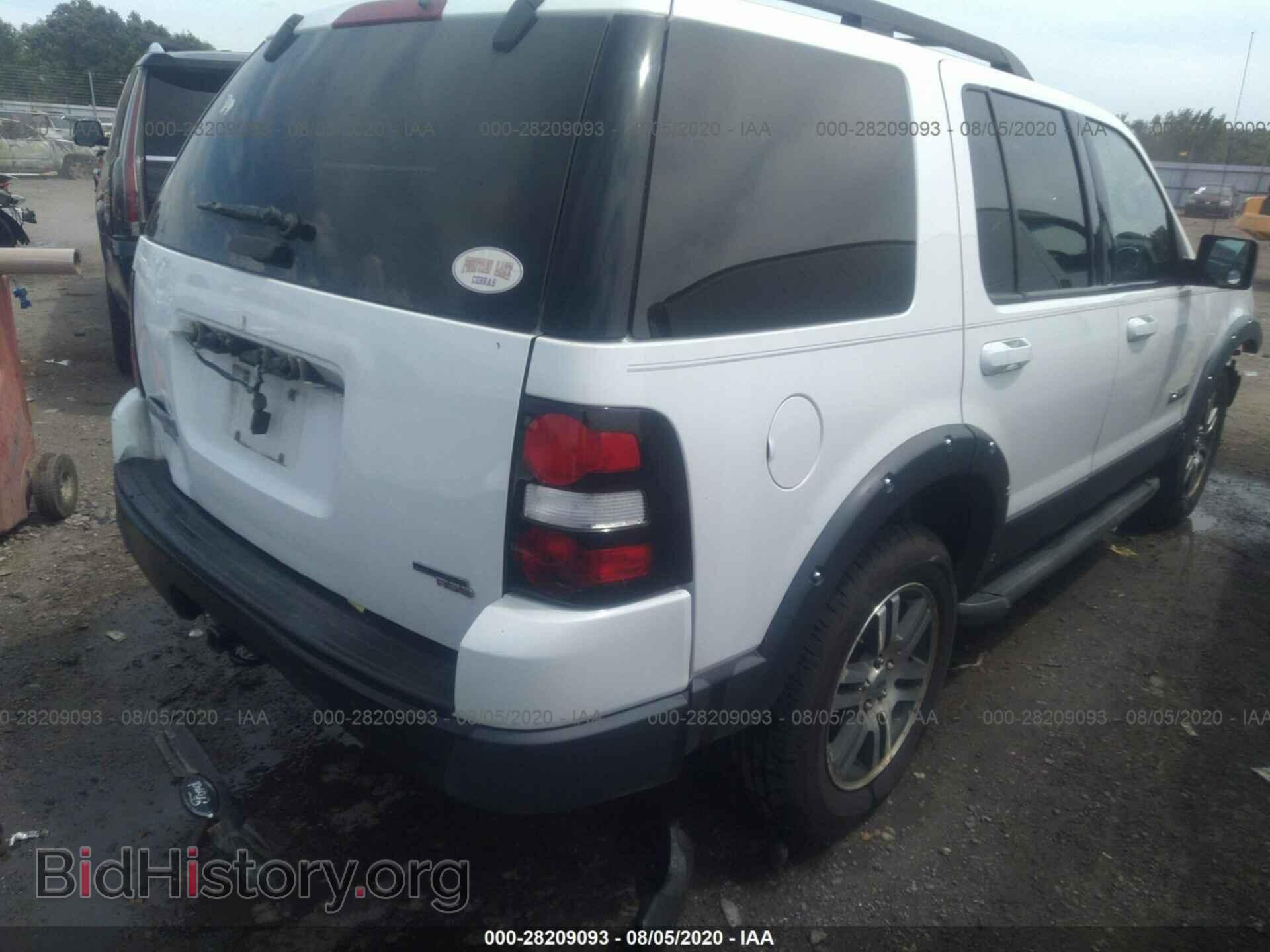 2007 FORD EXPLORER - VIN: 1FMEU63E17UB00448 - Фото 4