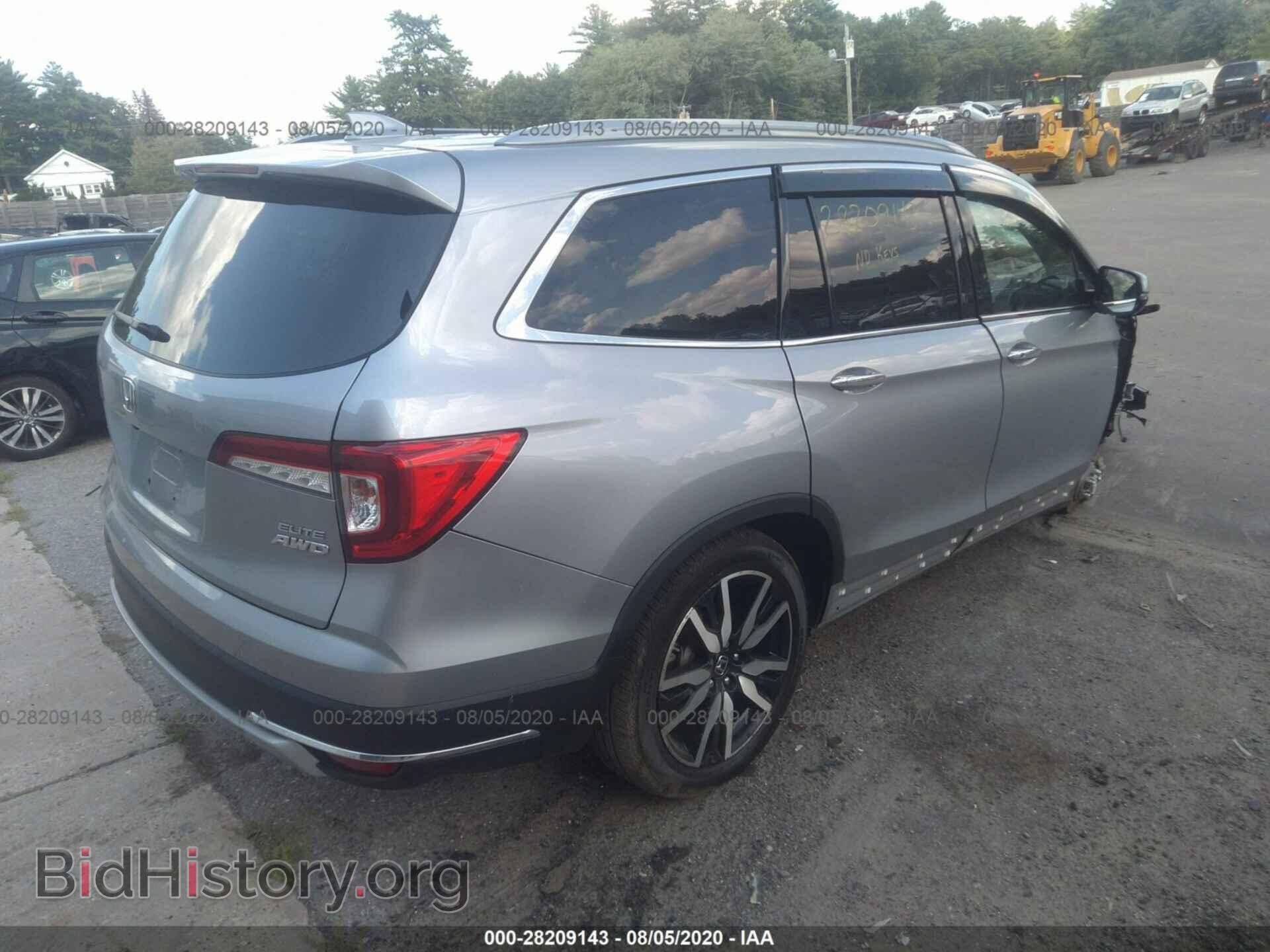 2019 HONDA PILOT - VIN: 5FNYF6H04KB014433 - Фото 4
