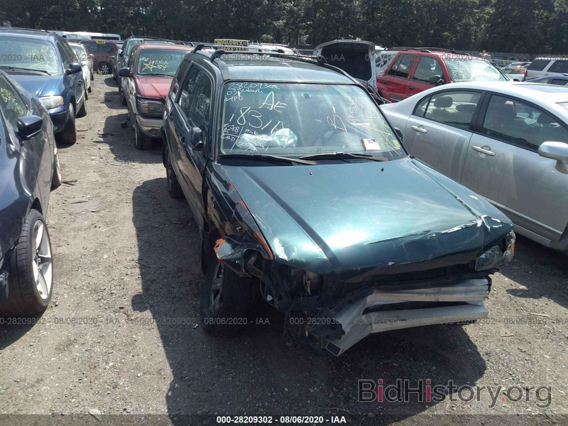 Photo JF1SG63623H726784 - SUBARU FORESTER 2003