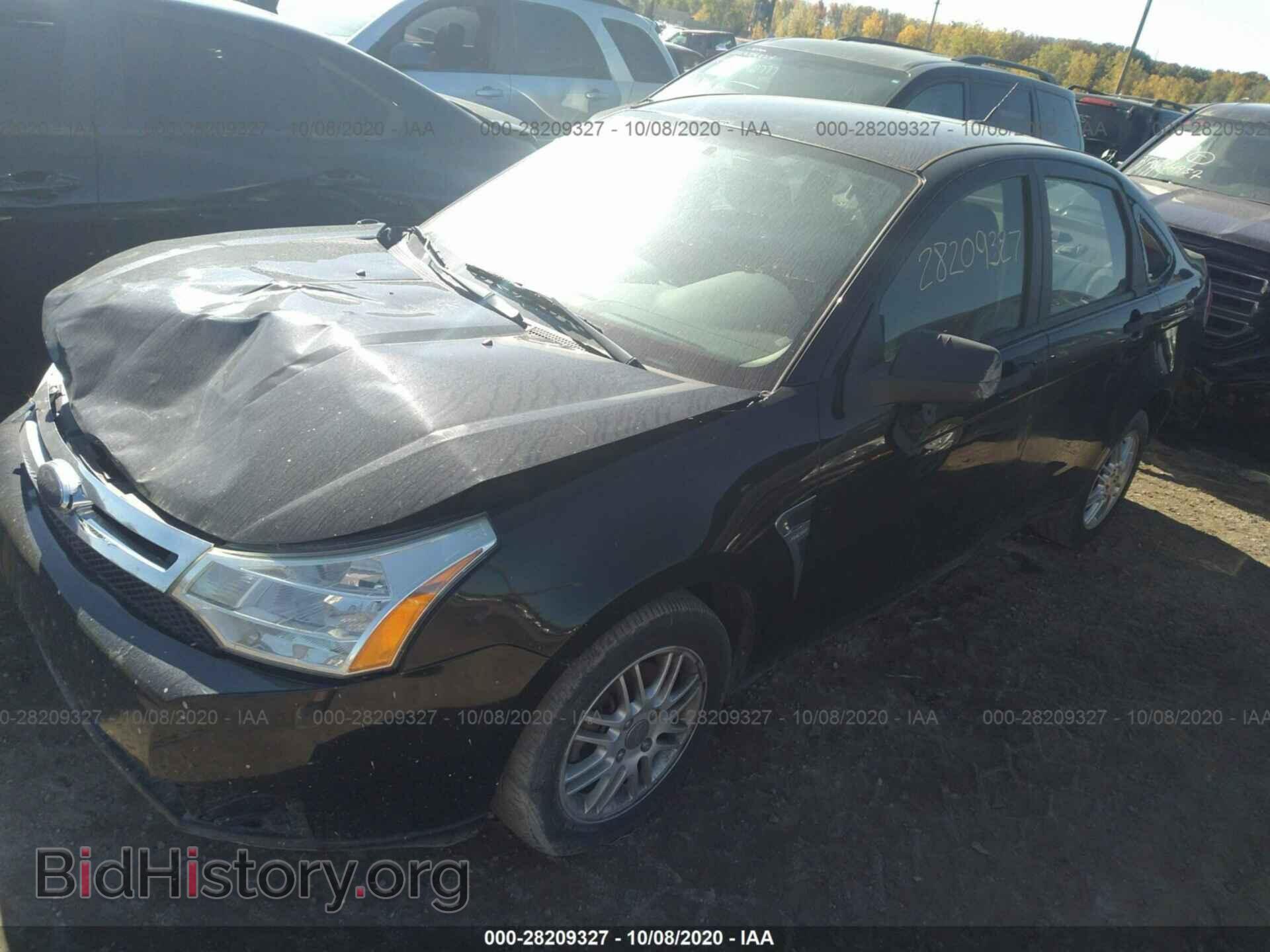 2008 FORD FOCUS - VIN: 1FAHP35N98W298843 - Фото 2