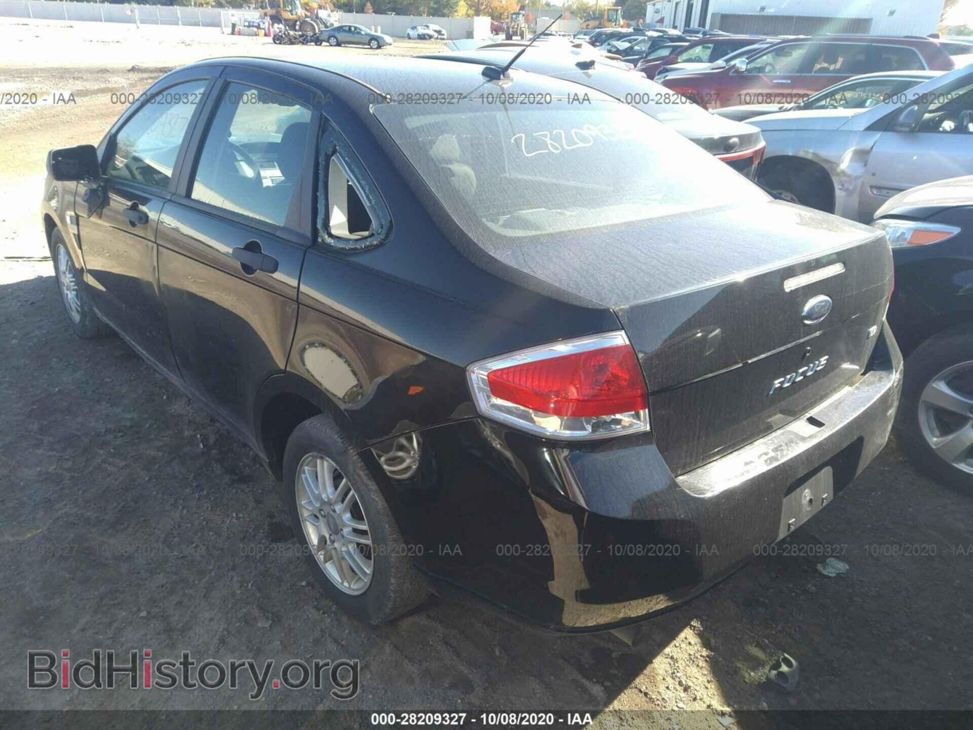 2008 FORD FOCUS - VIN: 1FAHP35N98W298843 - Фото 3