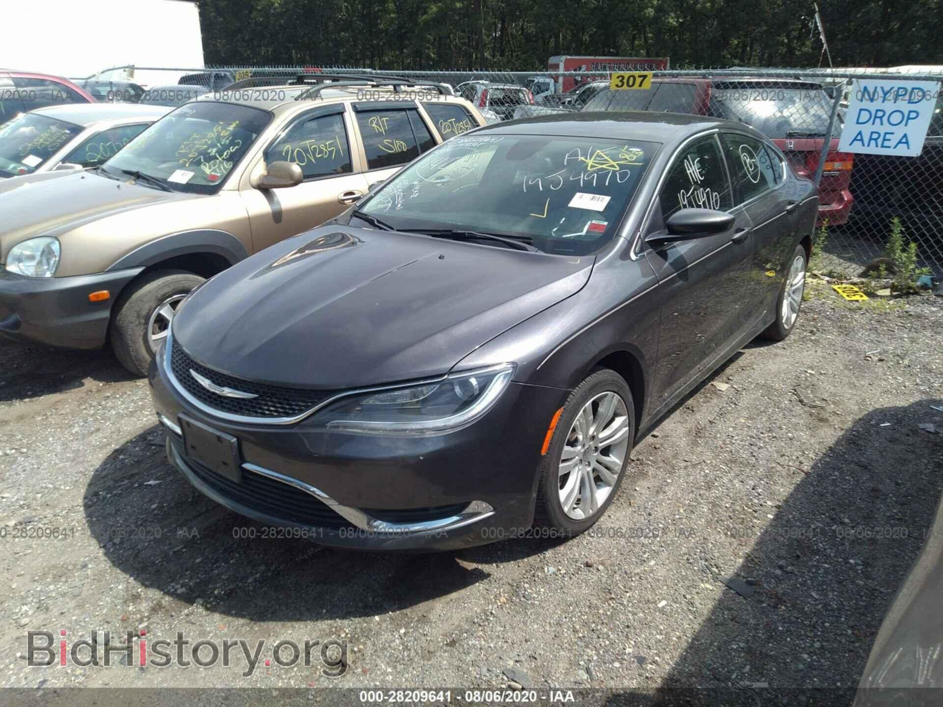 2015 CHRYSLER 200 - VIN: 1C3CCCAB9FN752513 - Фото 2