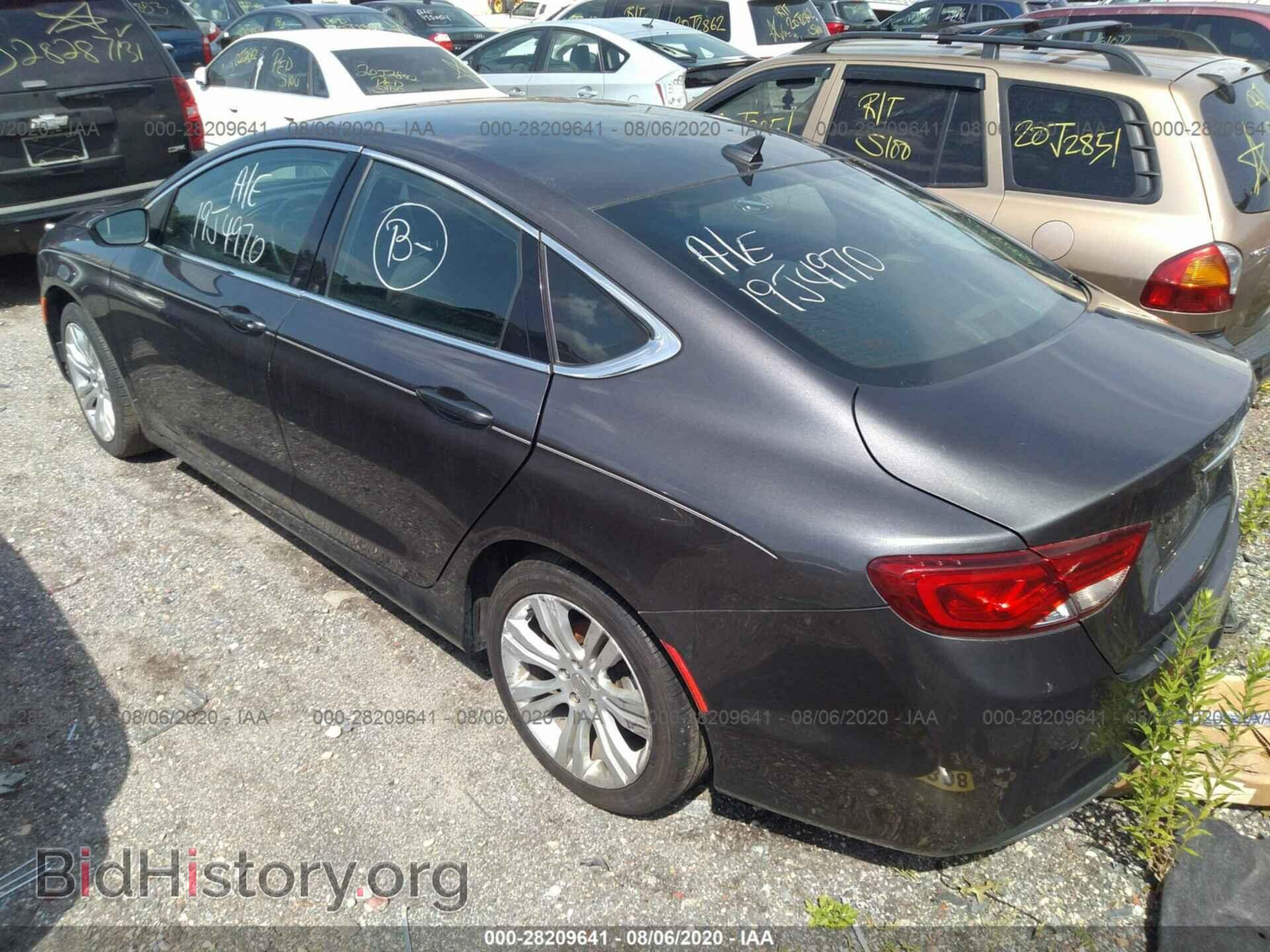 2015 CHRYSLER 200 - VIN: 1C3CCCAB9FN752513 - Фото 3