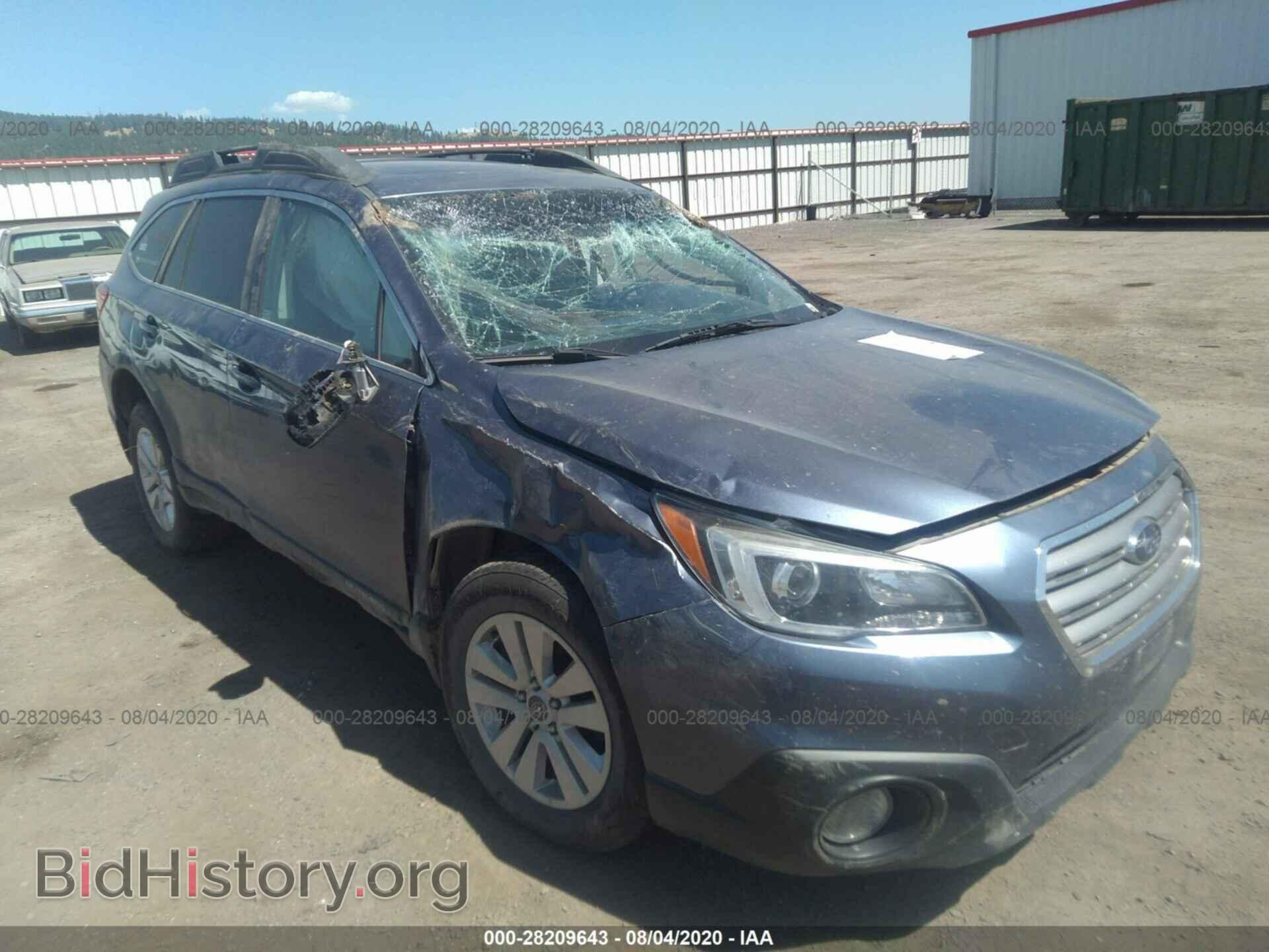 Фотография 4S4BSADC5F3203658 - SUBARU OUTBACK 2015