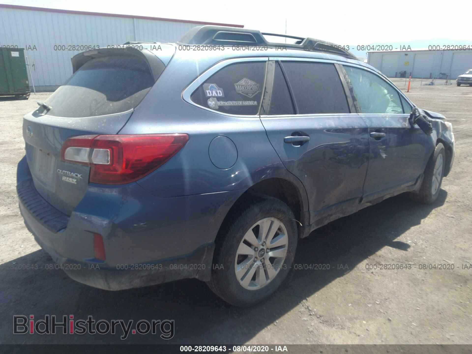 2015 SUBARU OUTBACK - VIN: 4S4BSADC5F3203658 - Фото 4