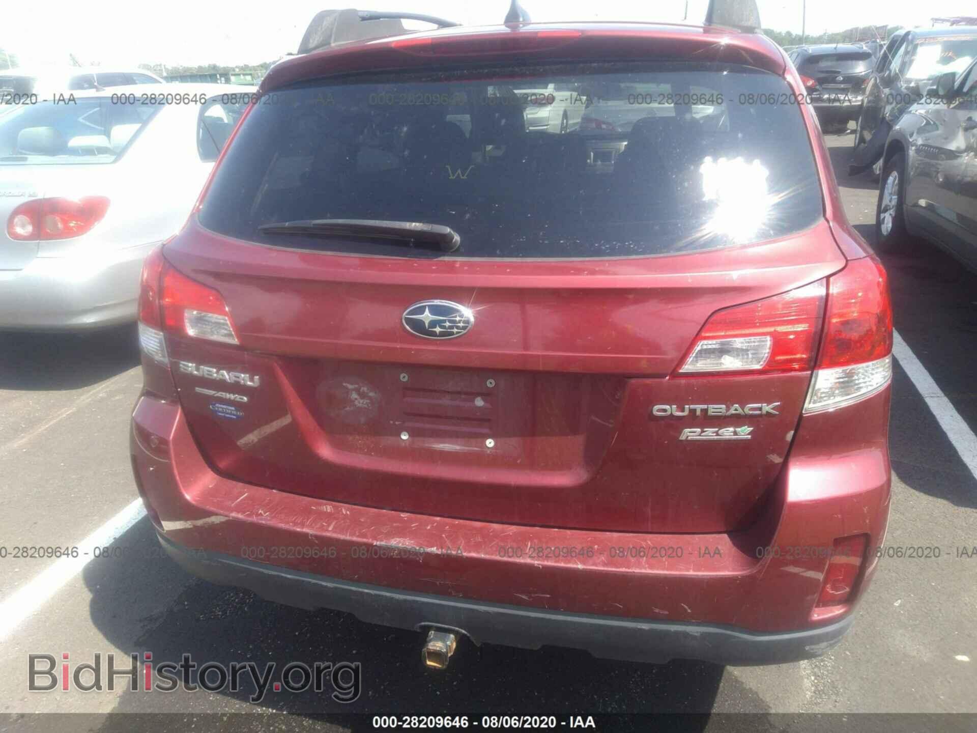 2014 SUBARU OUTBACK - VIN: 4S4BRBCC8E3327148 - Фото 6