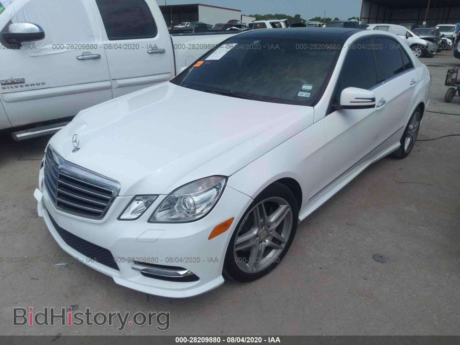 2013 MERCEDES-BENZ E-CLASS - VIN: WDDHF8JB5DA687353 - Фото 2