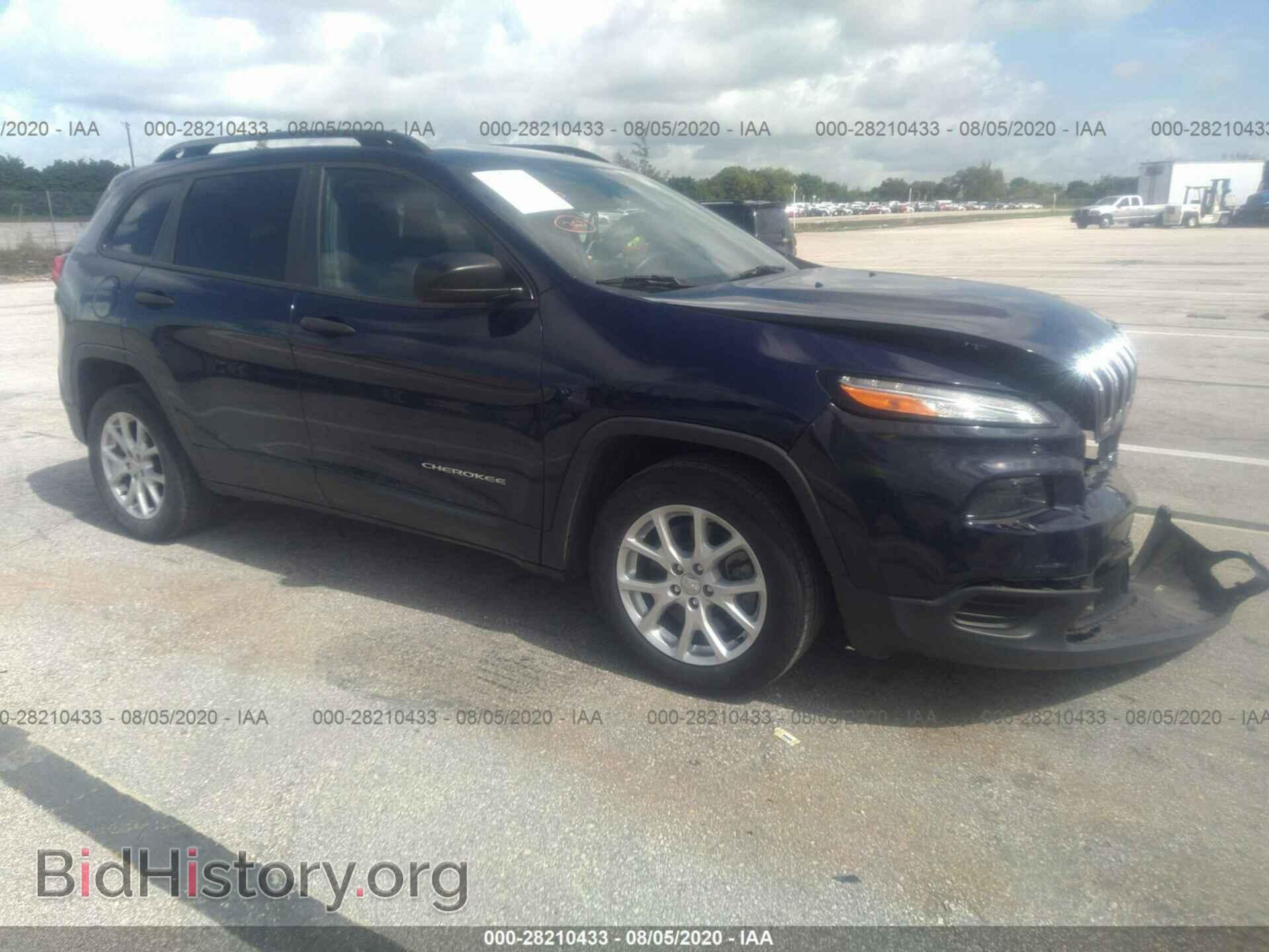 Photo 1C4PJLAB8GW355406 - JEEP CHEROKEE 2016