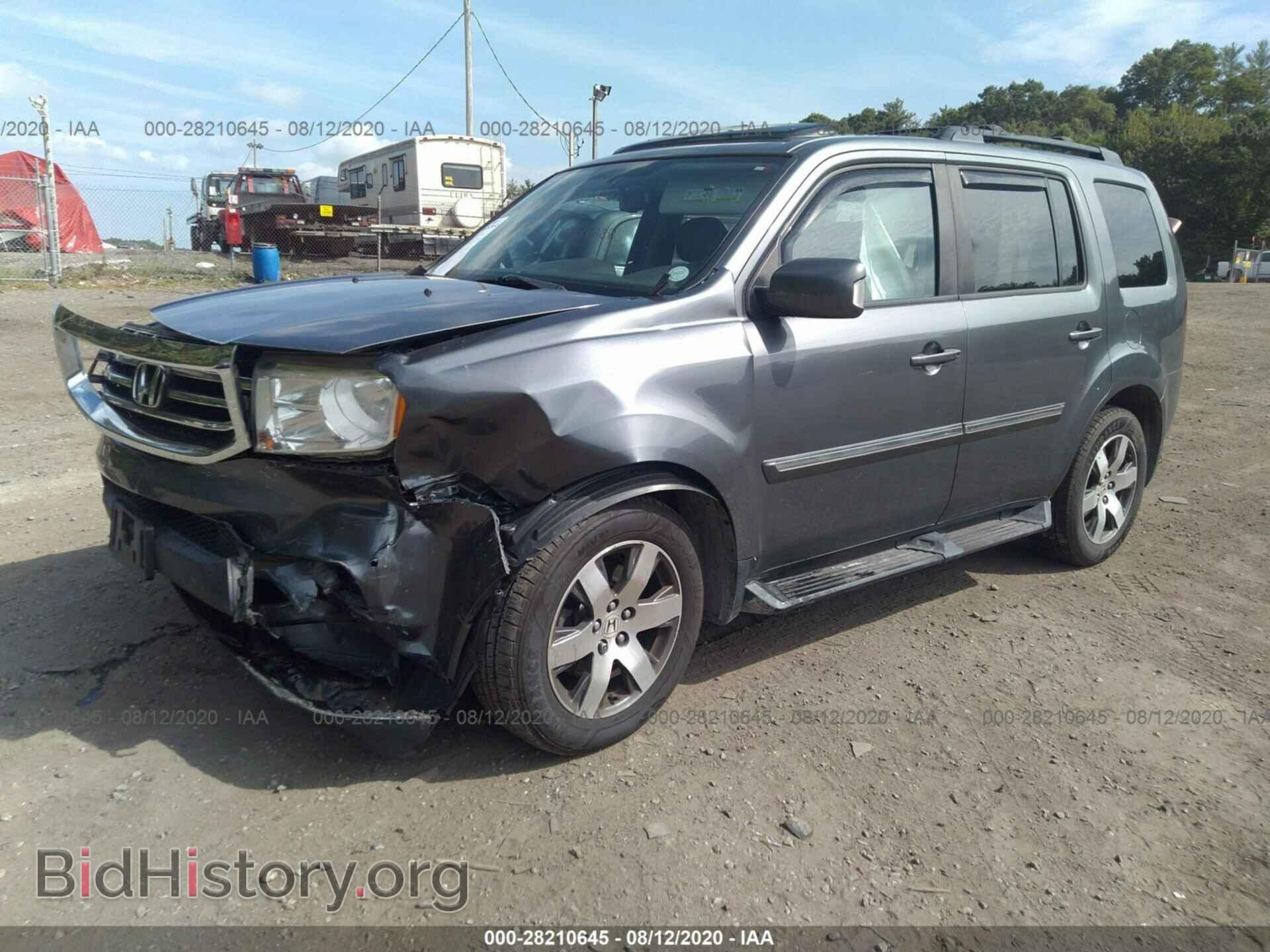 2013 HONDA PILOT - VIN: 5FNYF4H9XDB013745 - Фото 2