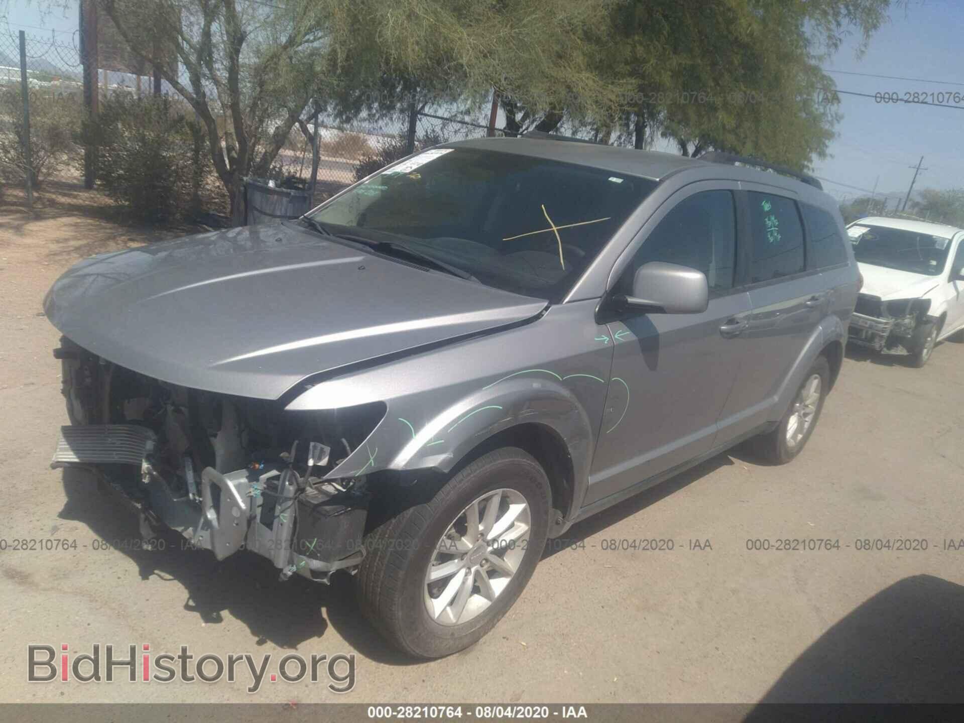 2016 DODGE JOURNEY - VIN: 3C4PDCBG4GT206644 - Фото 2