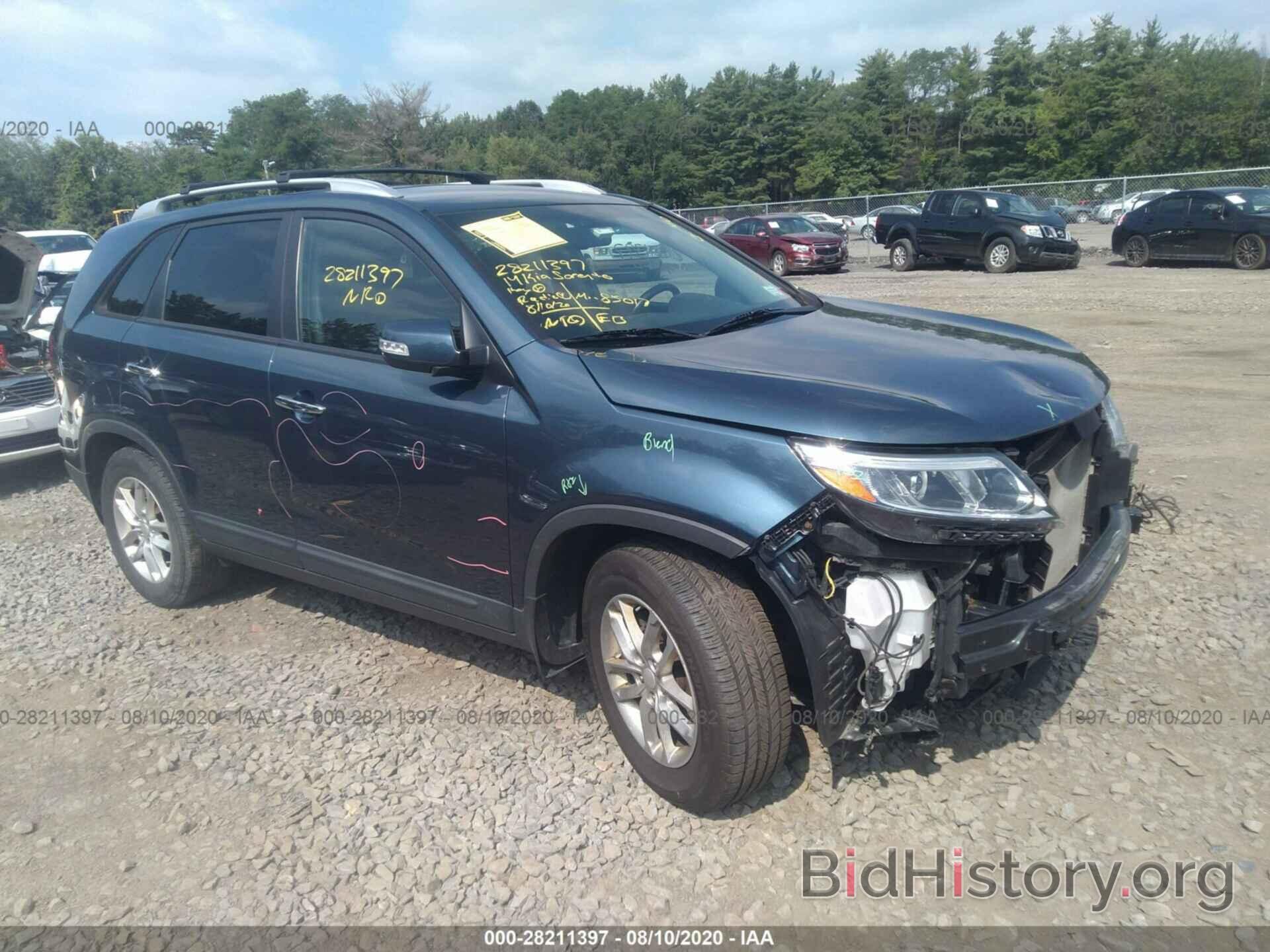 Photo 5XYKT3A64EG525987 - KIA SORENTO 2014