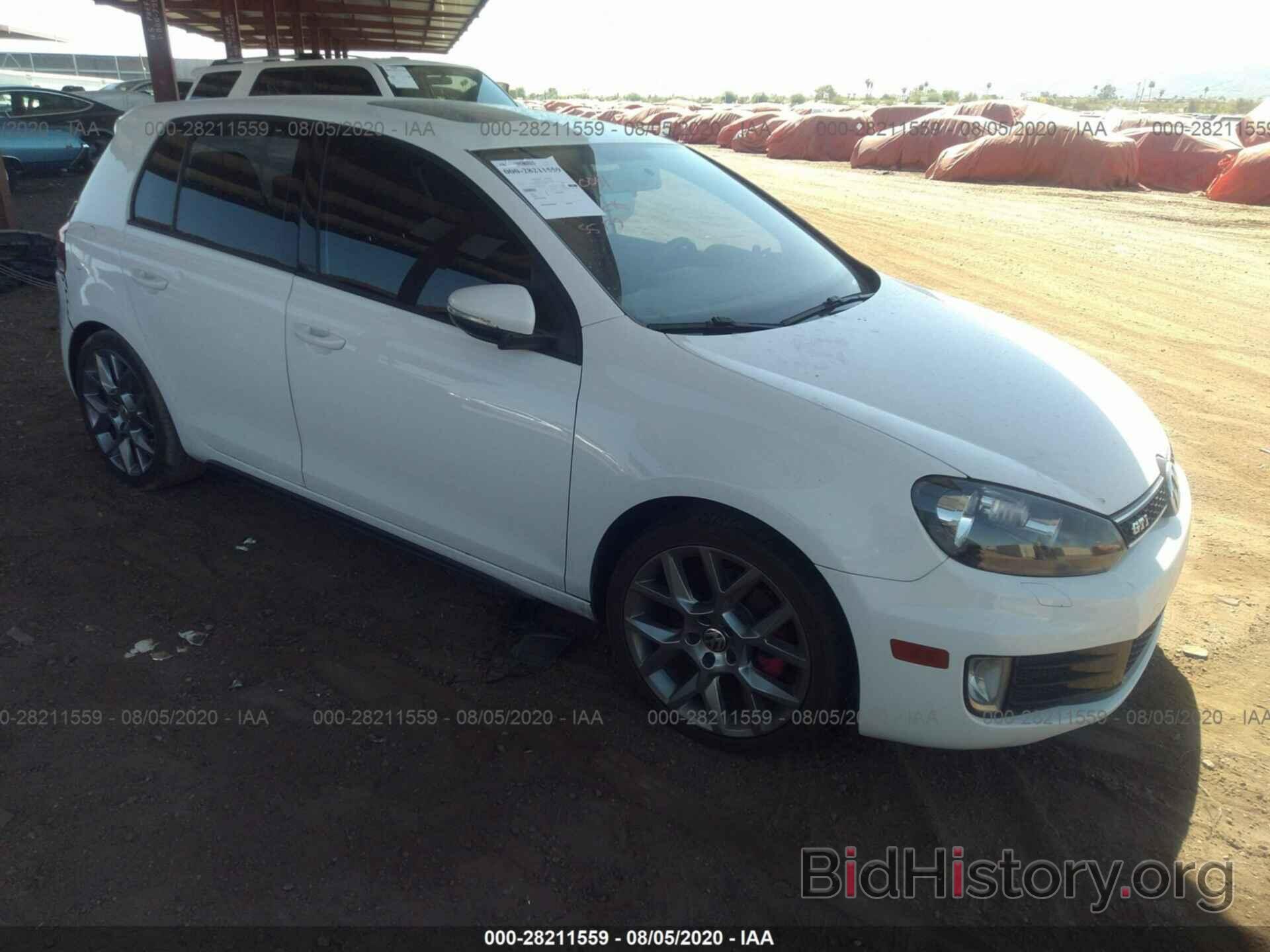 Photo WVWHD7AJ1DW123929 - VOLKSWAGEN GTI 2013