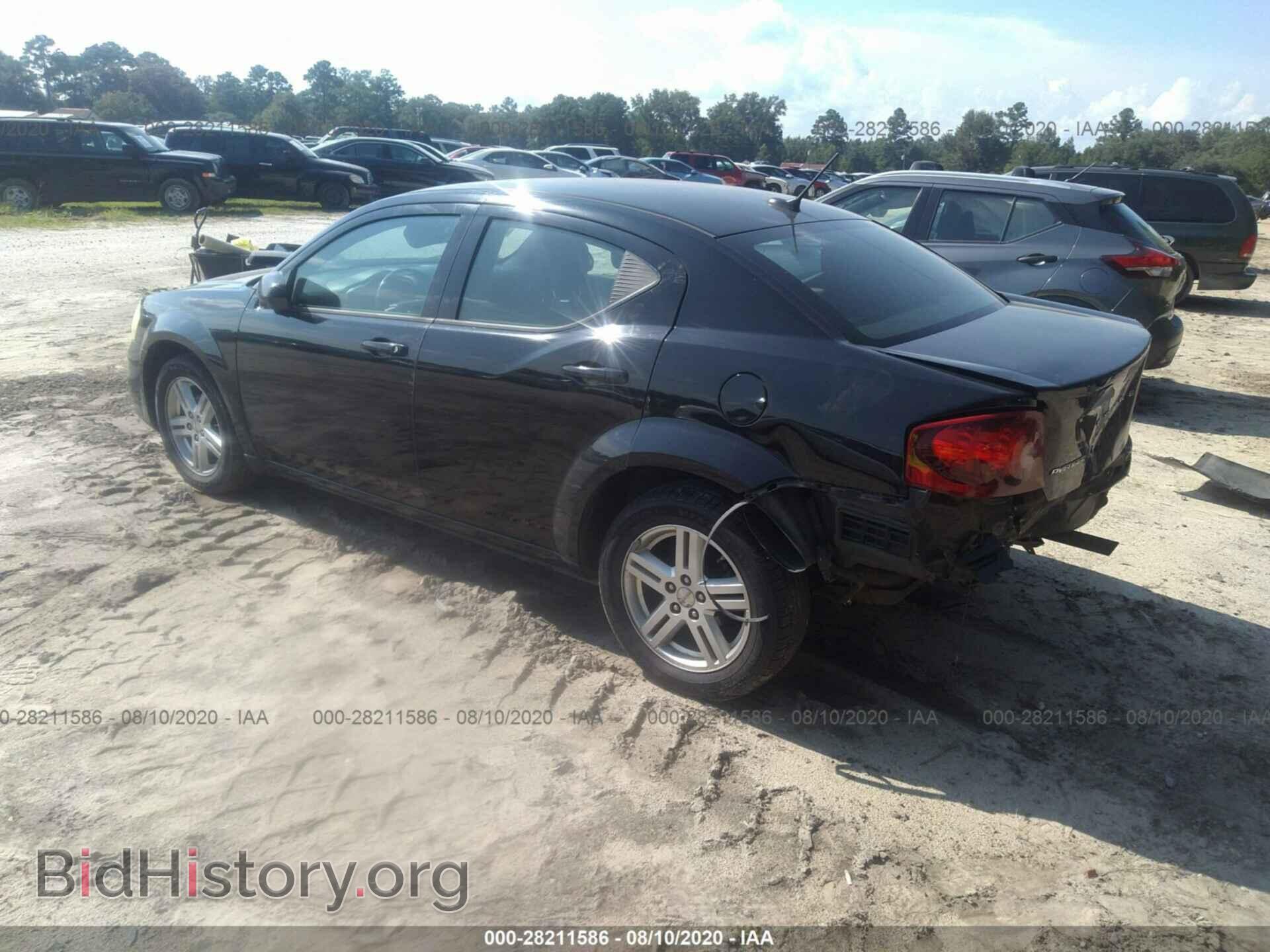 2011 DODGE AVENGER - VIN: 1B3BD1FB3BN544284 - Фото 3