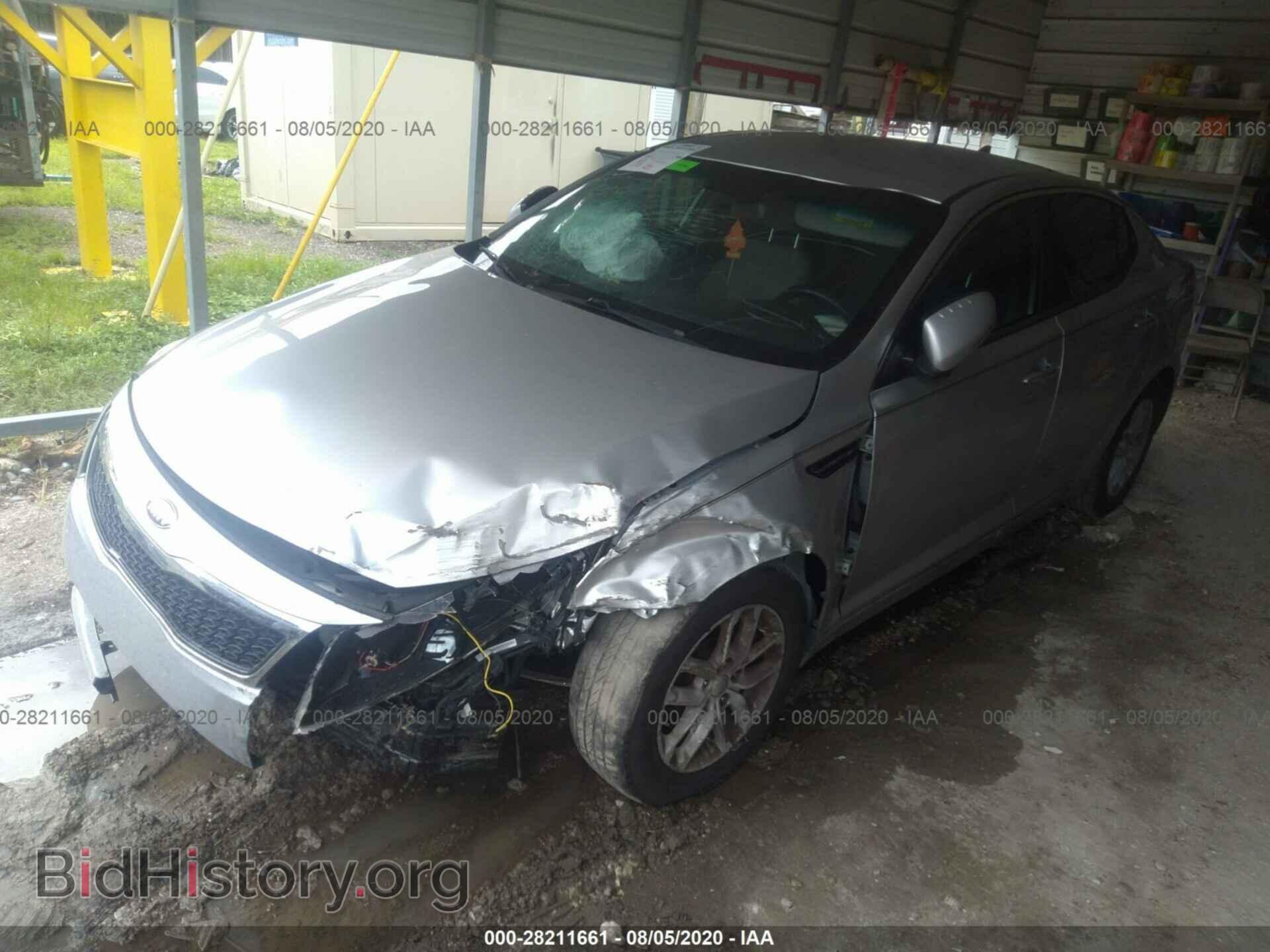 2013 KIA OPTIMA - VIN: KNAGM4A74D5403541 - Фото 2