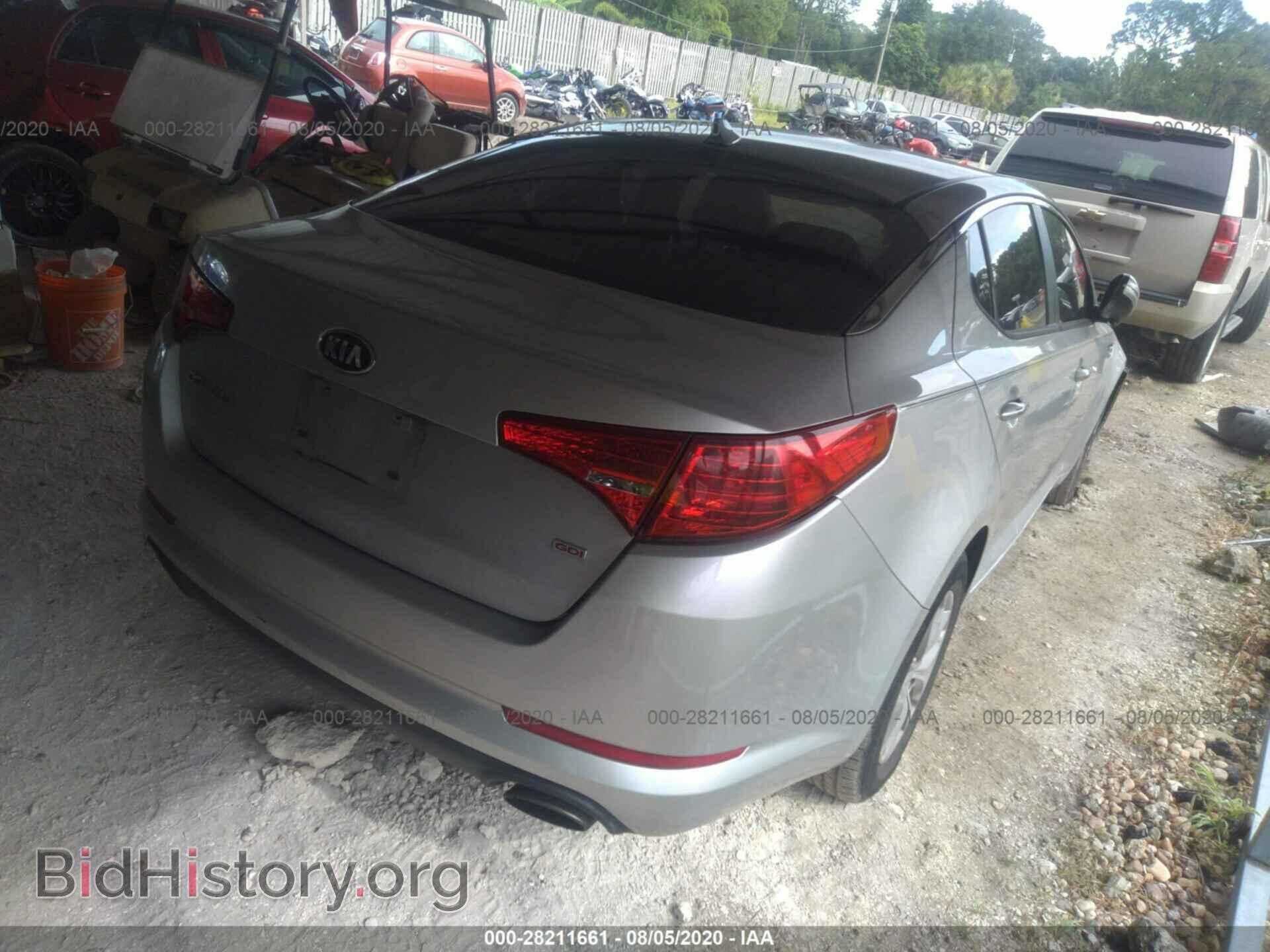 2013 KIA OPTIMA - VIN: KNAGM4A74D5403541 - Фото 4
