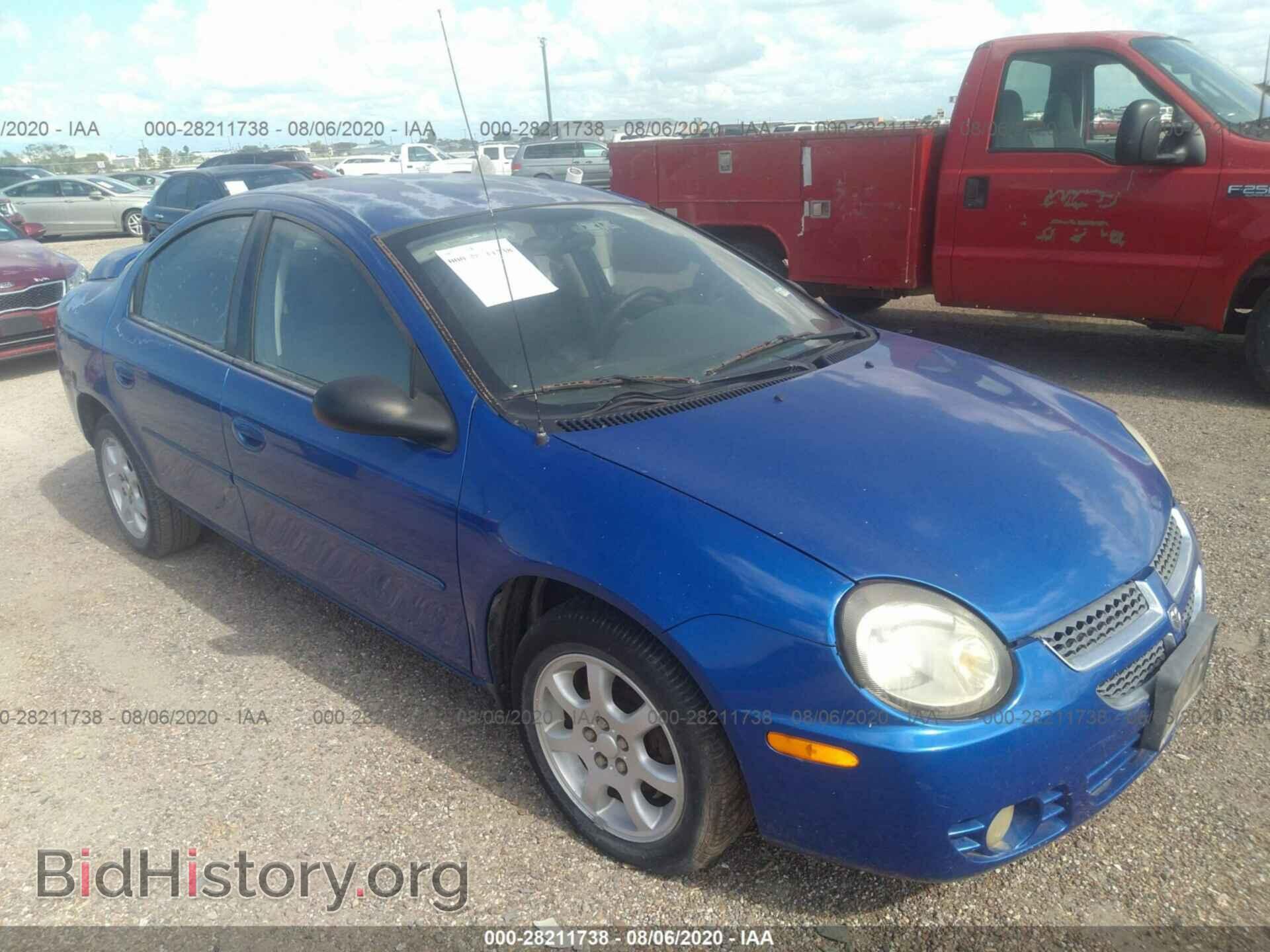 Photo 1B3ES56C04D535473 - DODGE NEON 2004