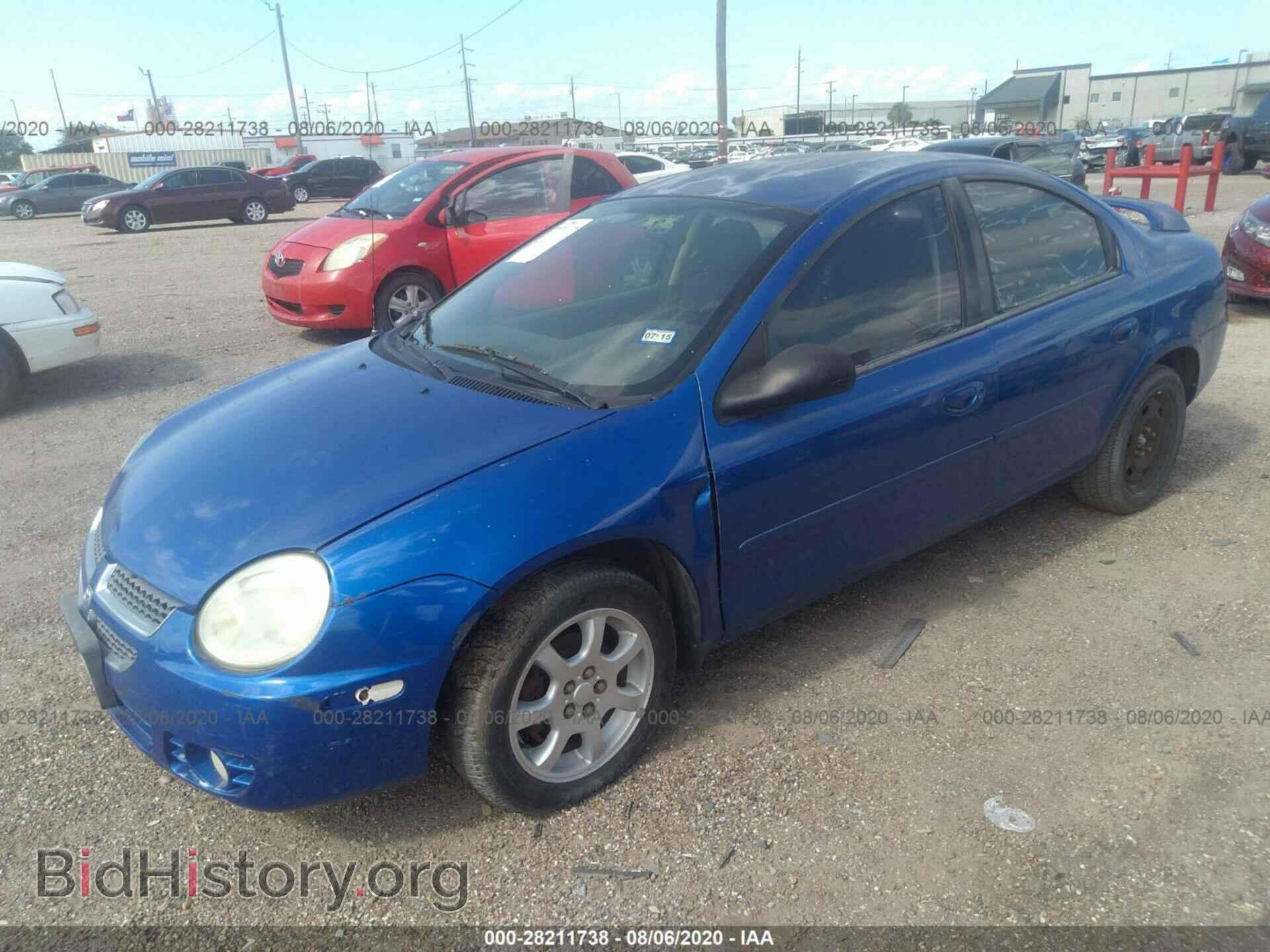 2004 DODGE NEON - VIN: 1B3ES56C04D535473 - Фото 2