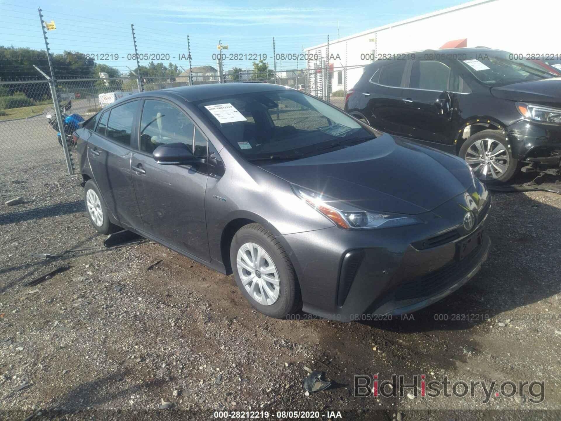 Photo JTDKARFU9K3076774 - TOYOTA PRIUS 2019