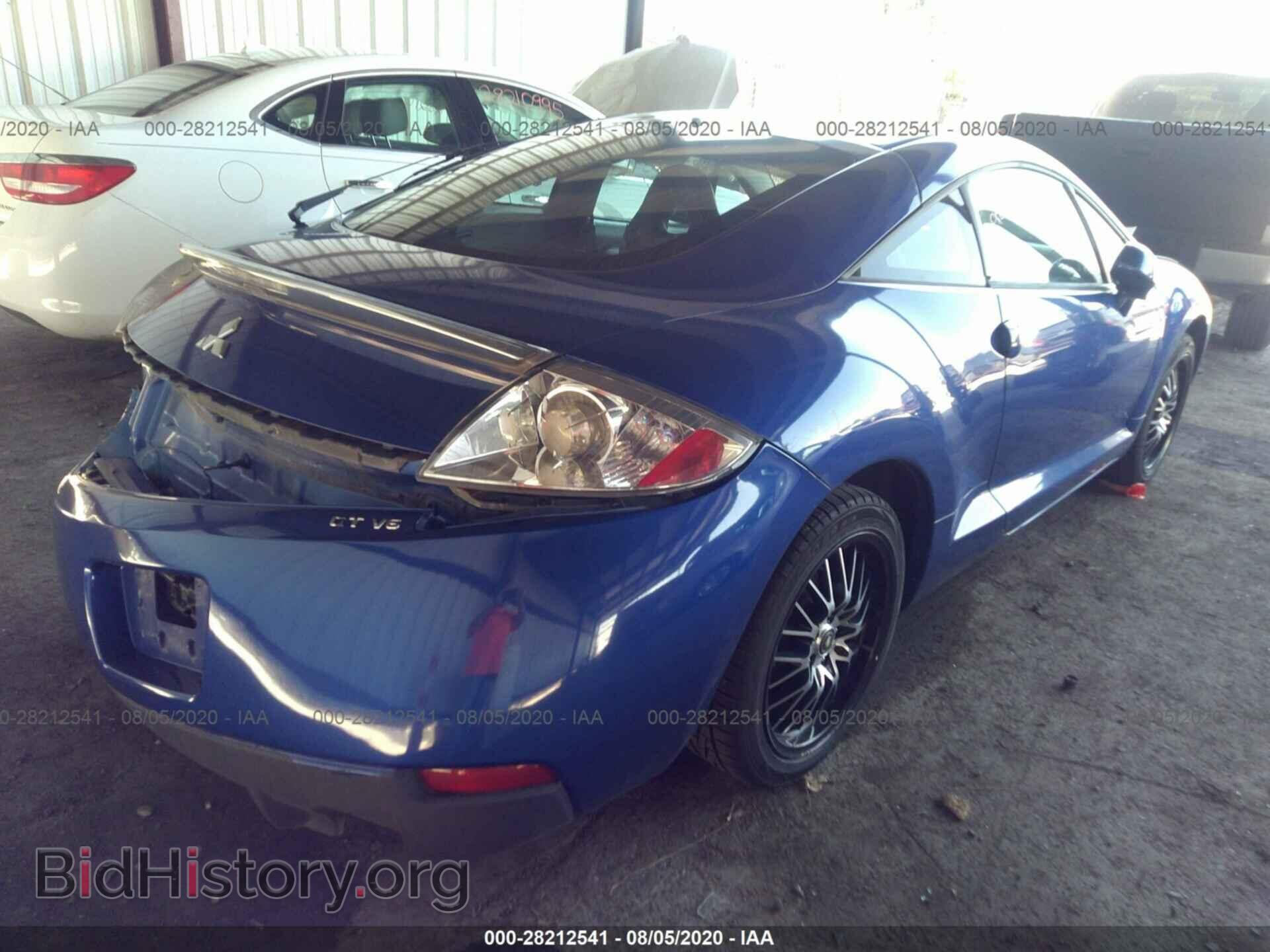 2006 MITSUBISHI ECLIPSE - VIN: 4A3AK34T16E006628 - Фото 4