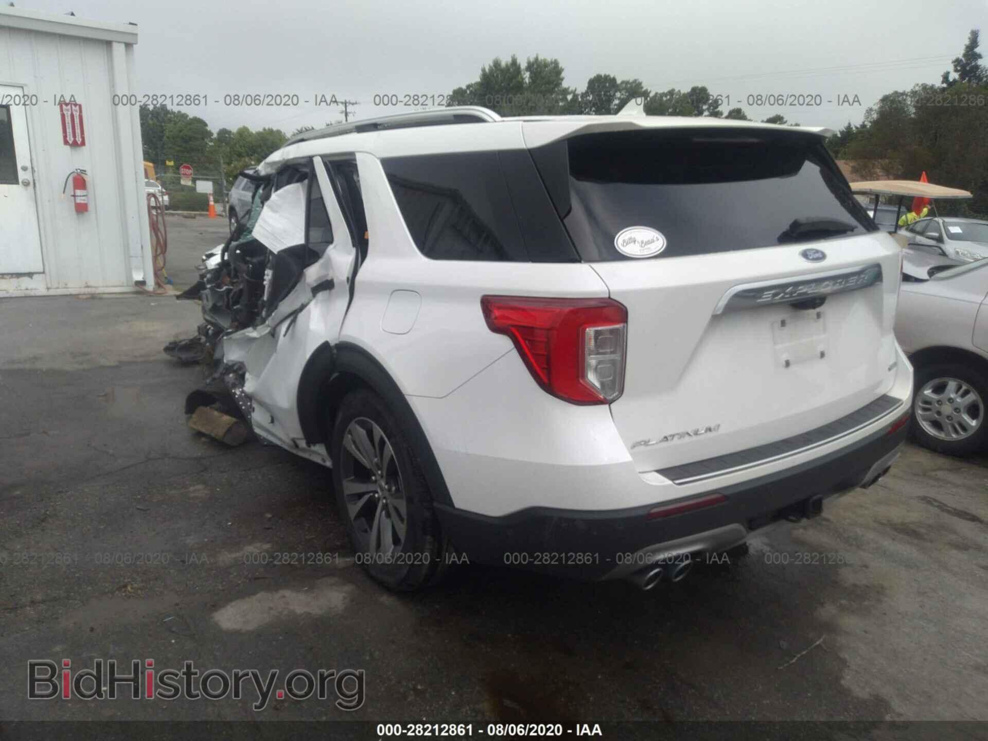 2020 FORD EXPLORER - VIN: 1FM5K8HC0LGA89654 - Фото 3