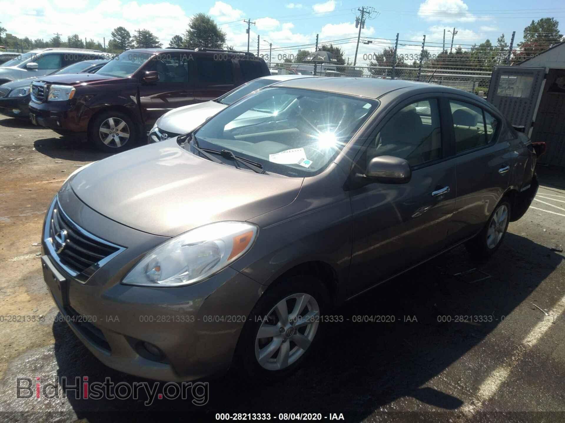 2012 NISSAN VERSA - VIN: 3N1CN7AP1CL890991 - Фото 2