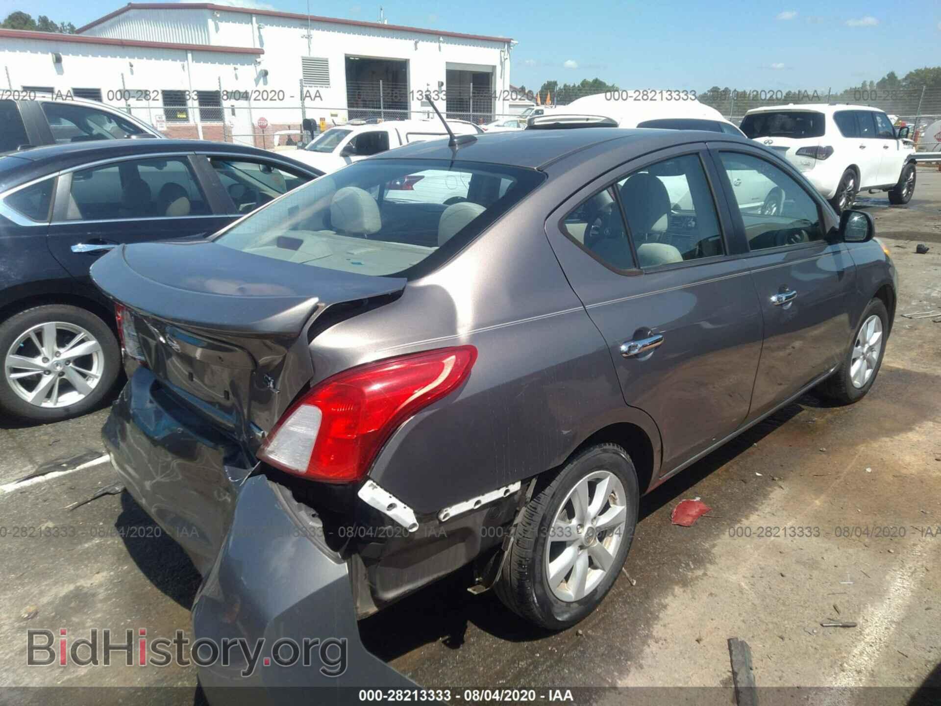 2012 NISSAN VERSA - VIN: 3N1CN7AP1CL890991 - Фото 4