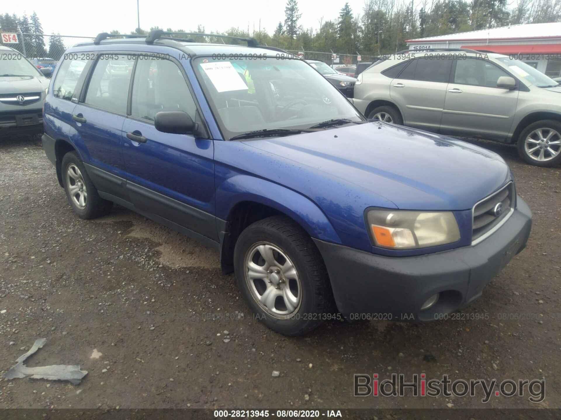 Photo JF1SG63683H770935 - SUBARU FORESTER 2003