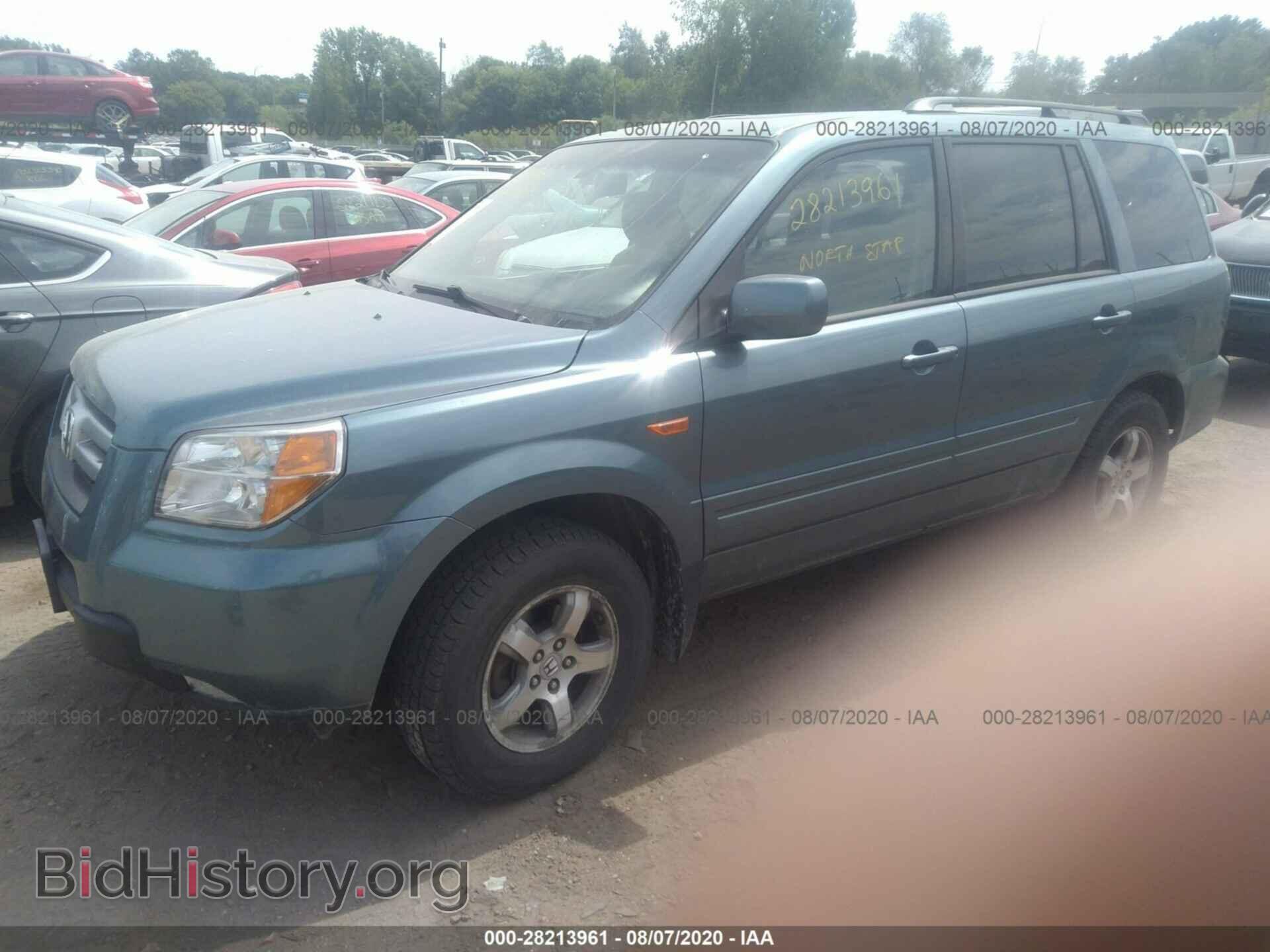 2006 HONDA PILOT - VIN: 2HKYF186X6H510769 - Фото 2
