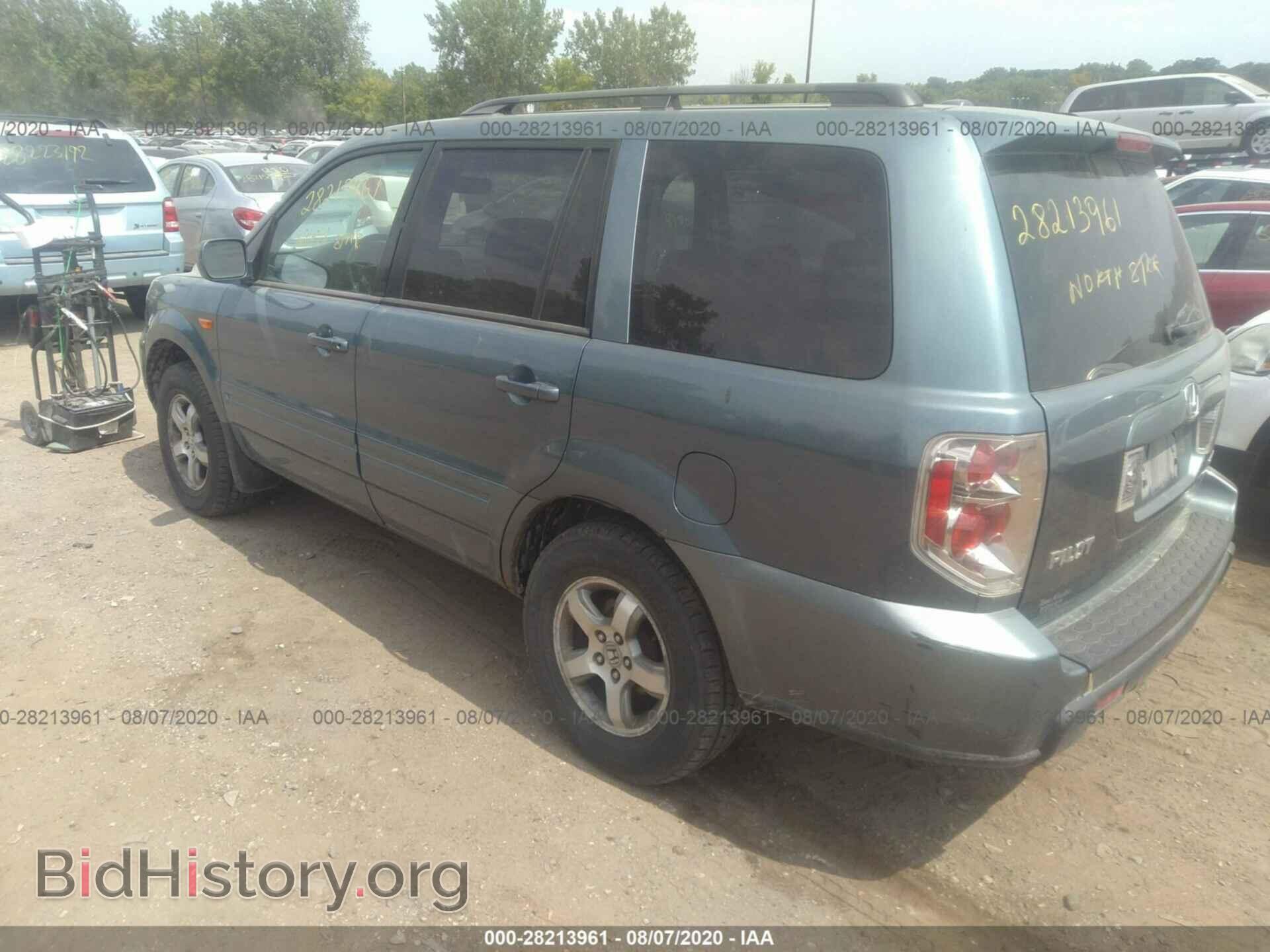 2006 HONDA PILOT - VIN: 2HKYF186X6H510769 - Фото 3
