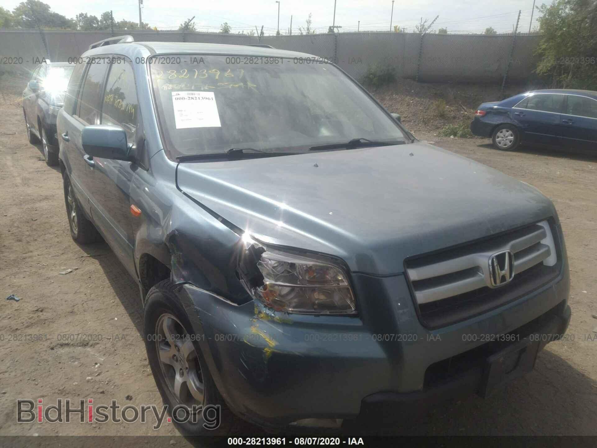 2006 HONDA PILOT - VIN: 2HKYF186X6H510769 - Фото 6