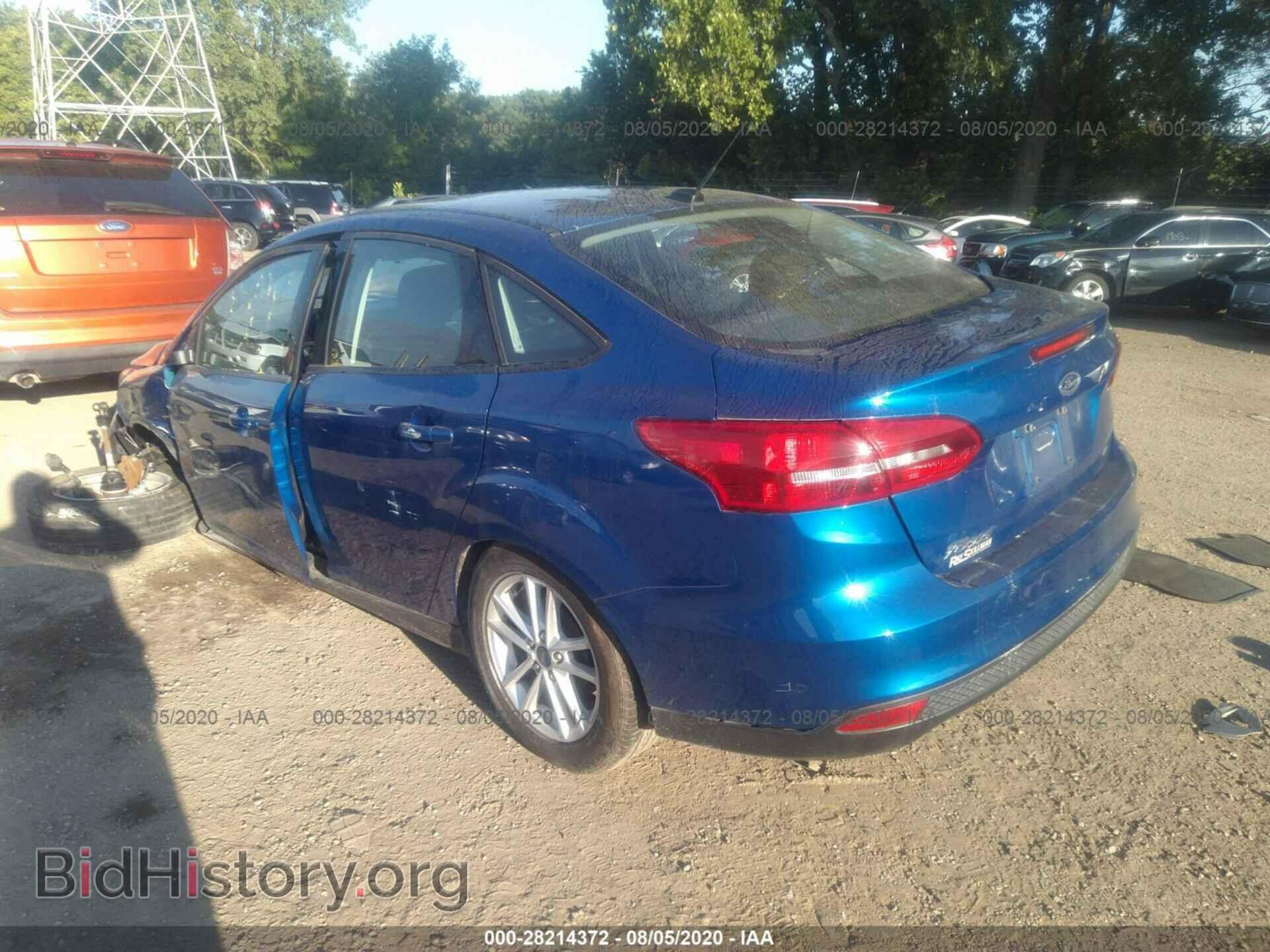 2018 FORD FOCUS - VIN: 1FADP3F24JL330396 - Фото 3