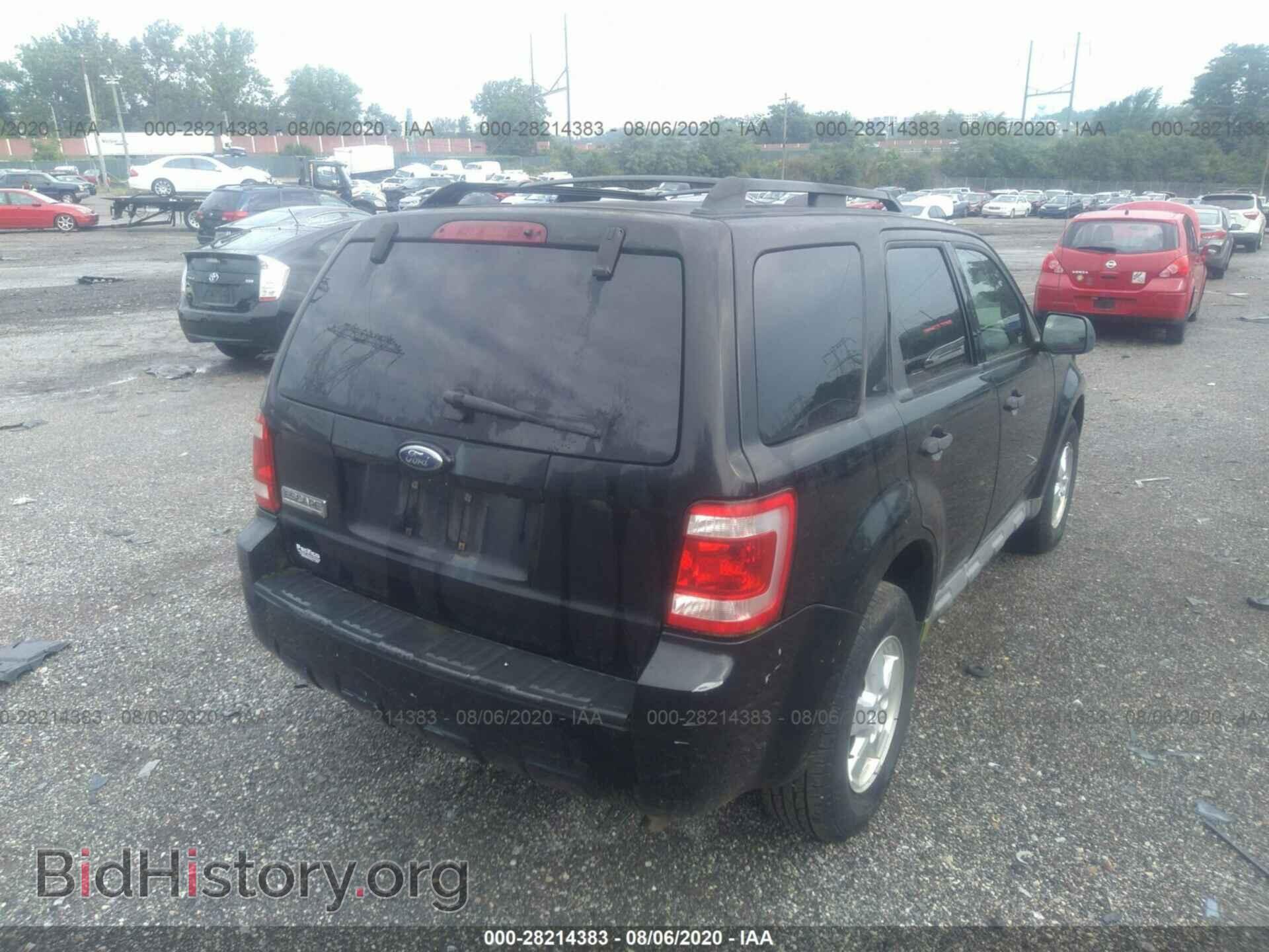 2009 FORD ESCAPE - VIN: 1FMCU03G09KB86548 - Фото 4