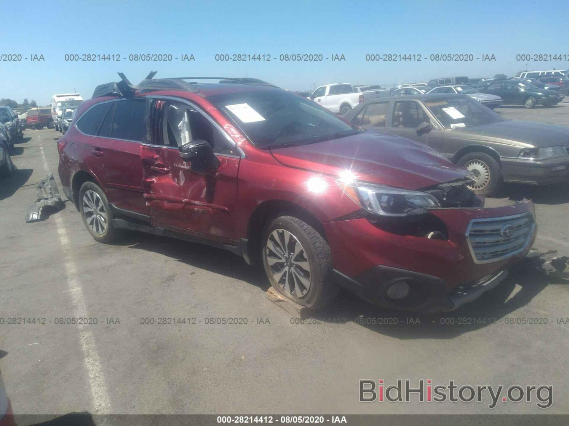 Photo 4S4BSANCXG3255903 - SUBARU OUTBACK 2016