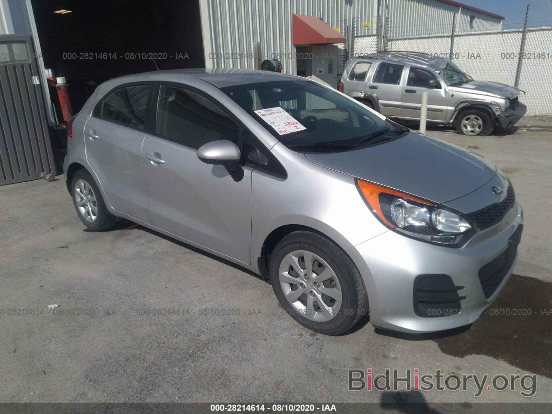 Photo KNADM5A36G6645929 - KIA RIO 2016