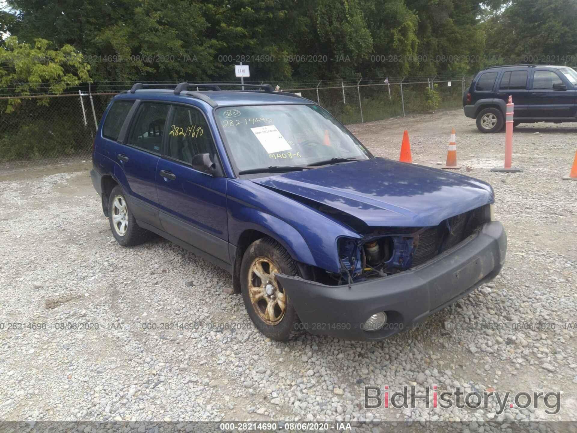 Photo JF1SG63653H727296 - SUBARU FORESTER 2003