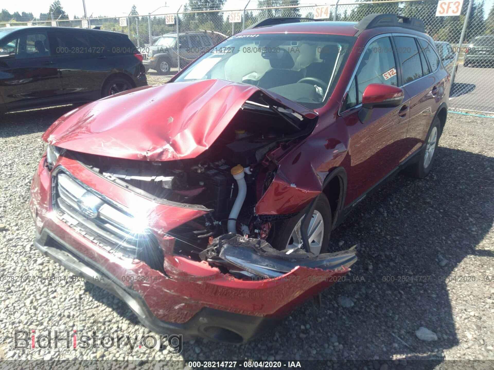 2019 SUBARU OUTBACK - VIN: 4S4BSAHC6K3310030 - Фото 2